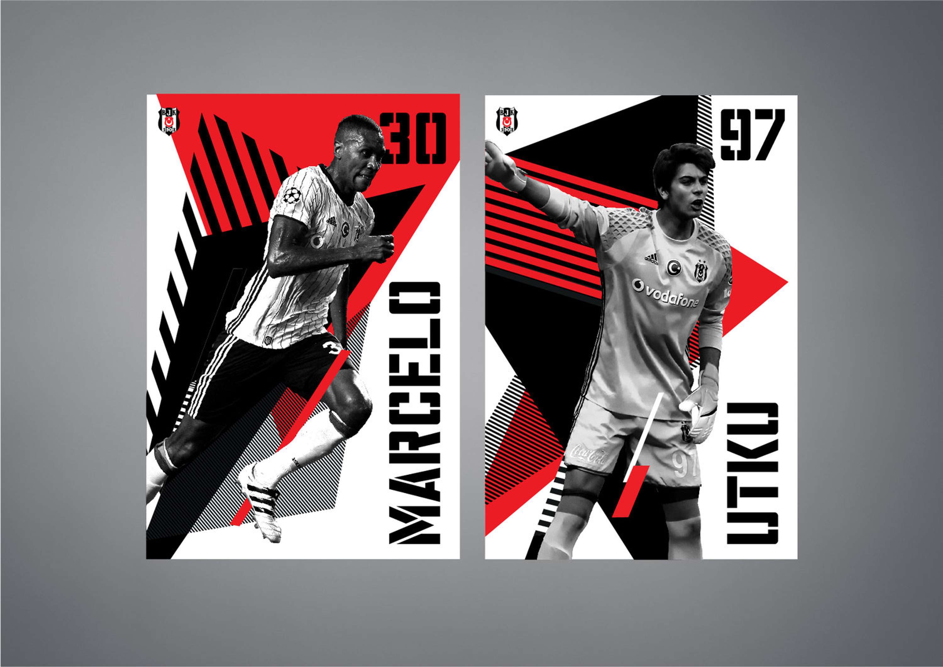 Besiktas FC Branding by roksan sarioglu
