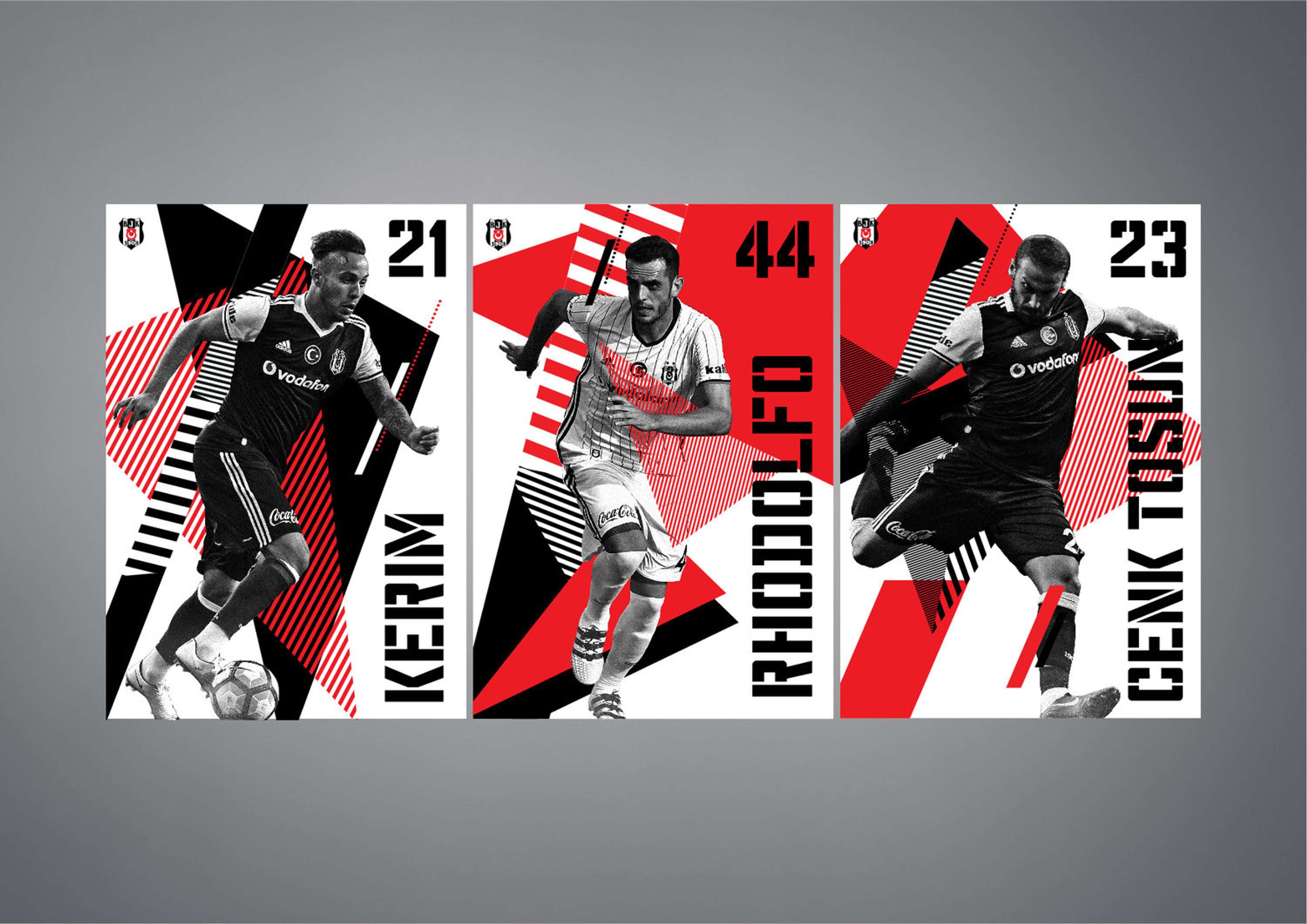 Besiktas FC Branding by roksan sarioglu