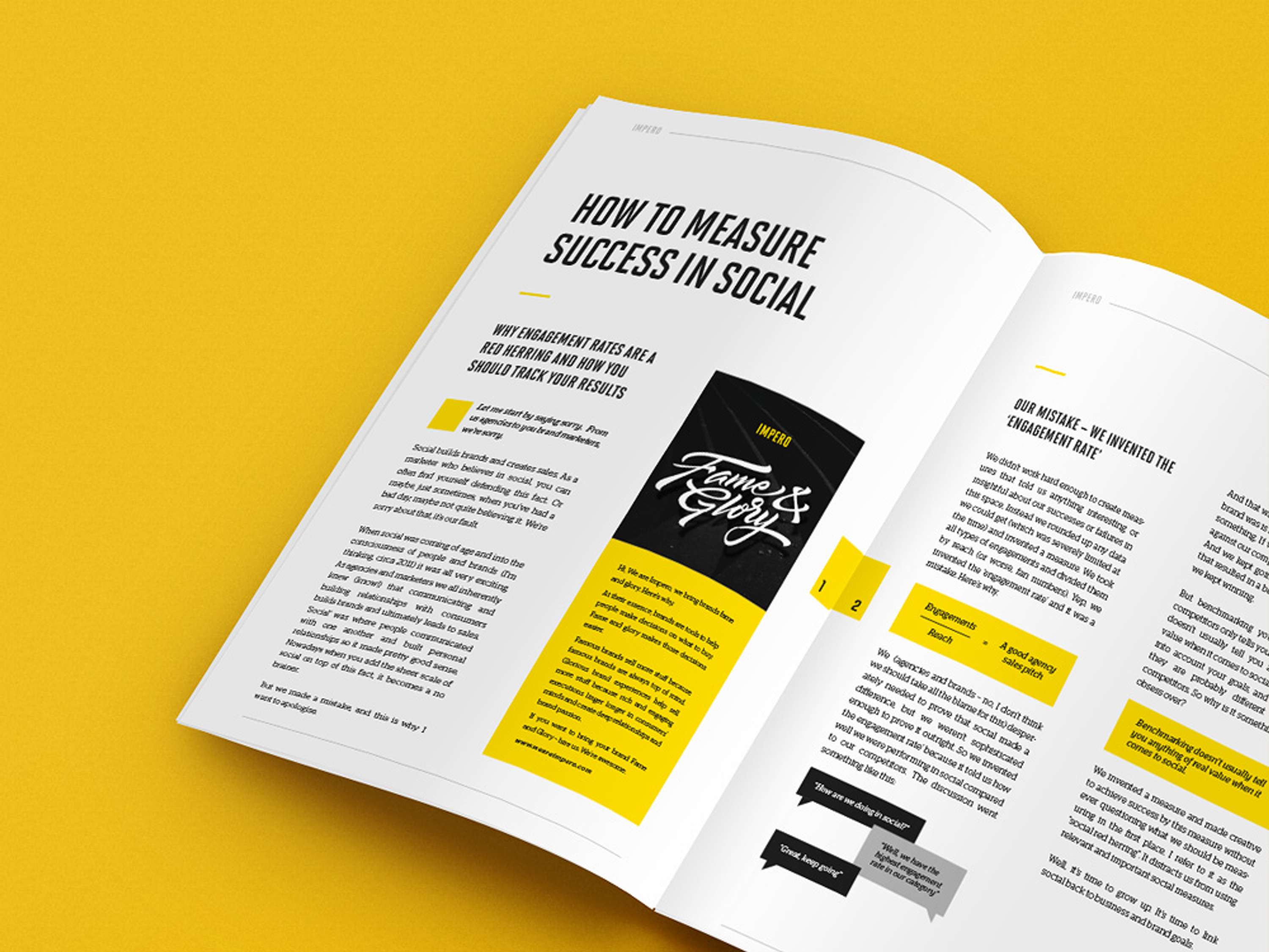 Editorial Design for Impero by Ana Sêrro