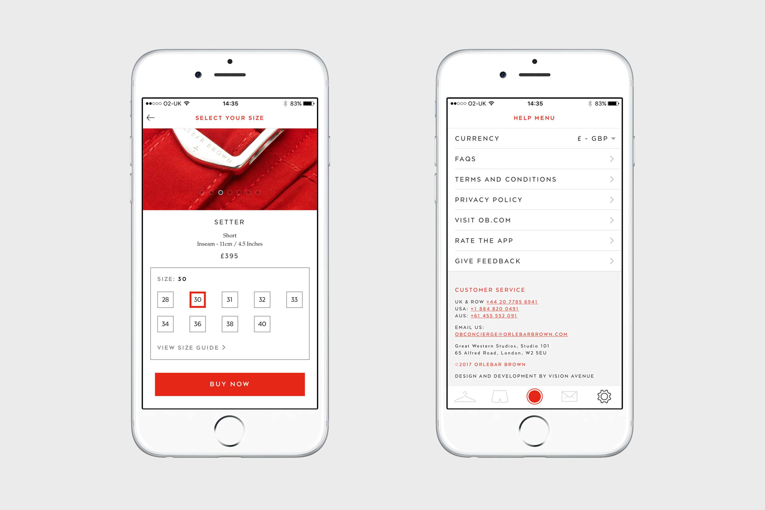 Orlebar Brown #SnapShorts App by Lucas Donaud