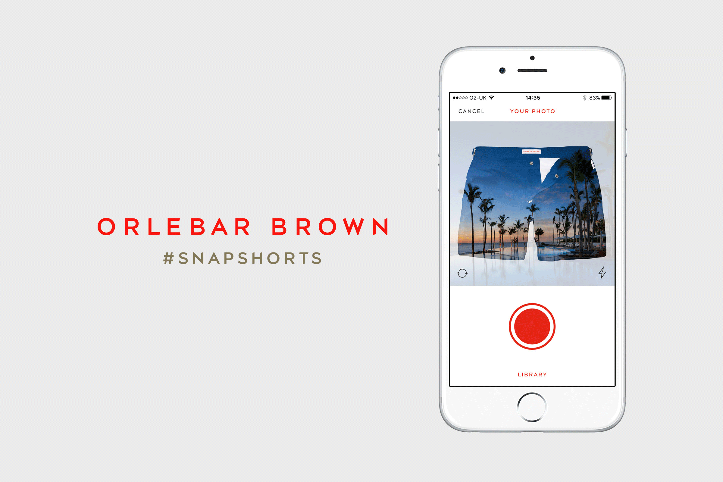 Orlebar Brown #SnapShorts App by Lucas Donaud