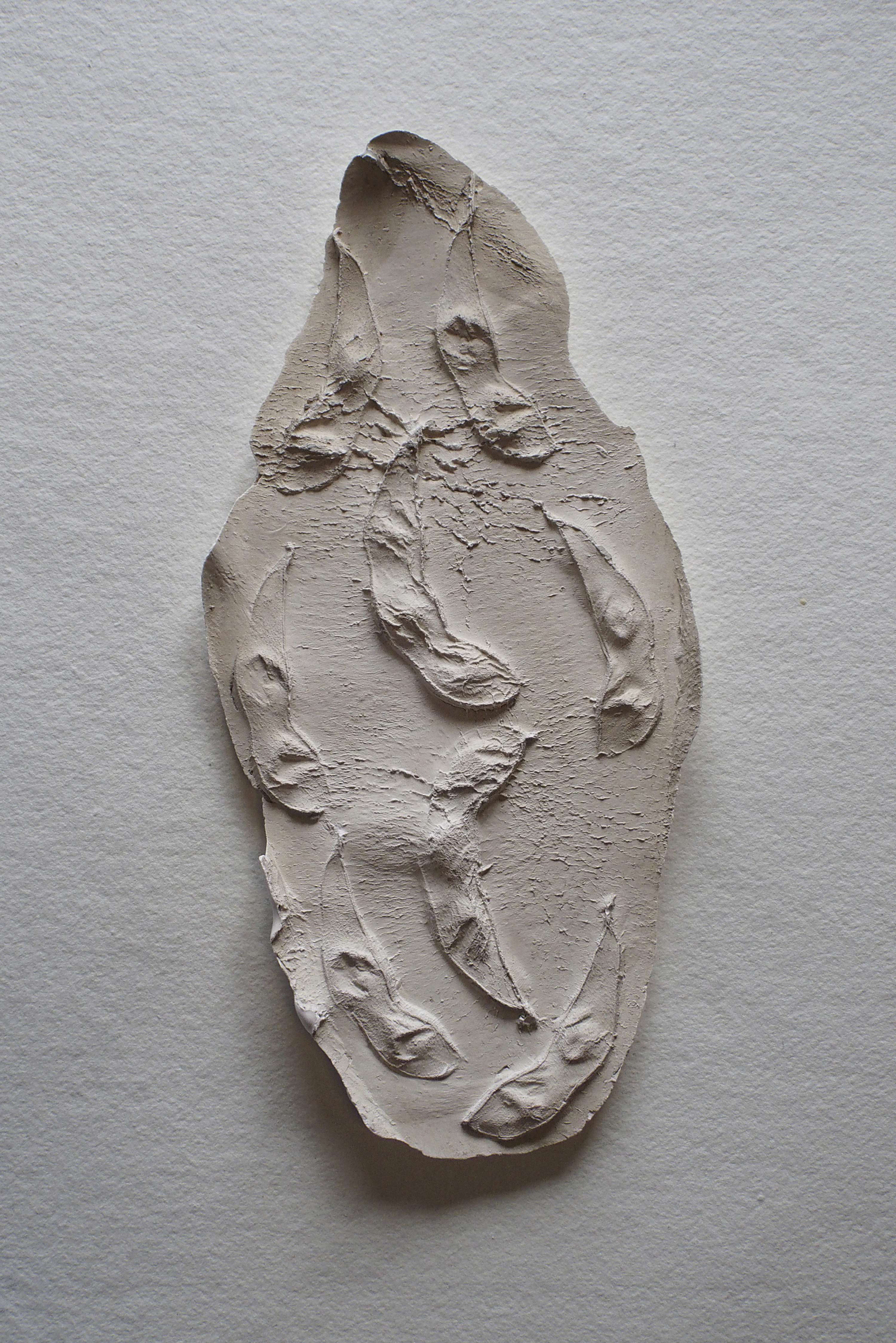 MA Final Project - Sculptural Data: Plaster Experiments & Making Process by Nina Lewis