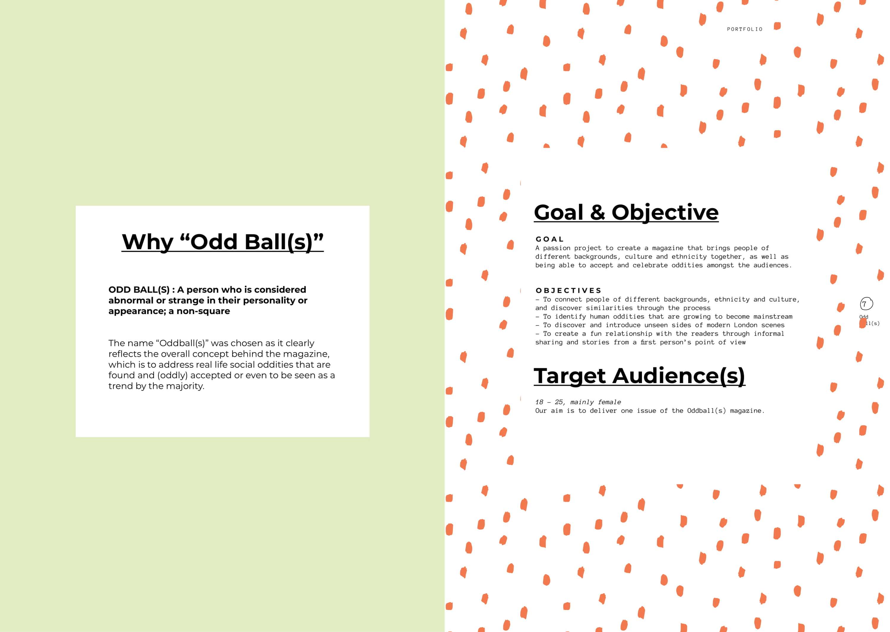 Oddball(s) Magazine by Rebecca Ricci