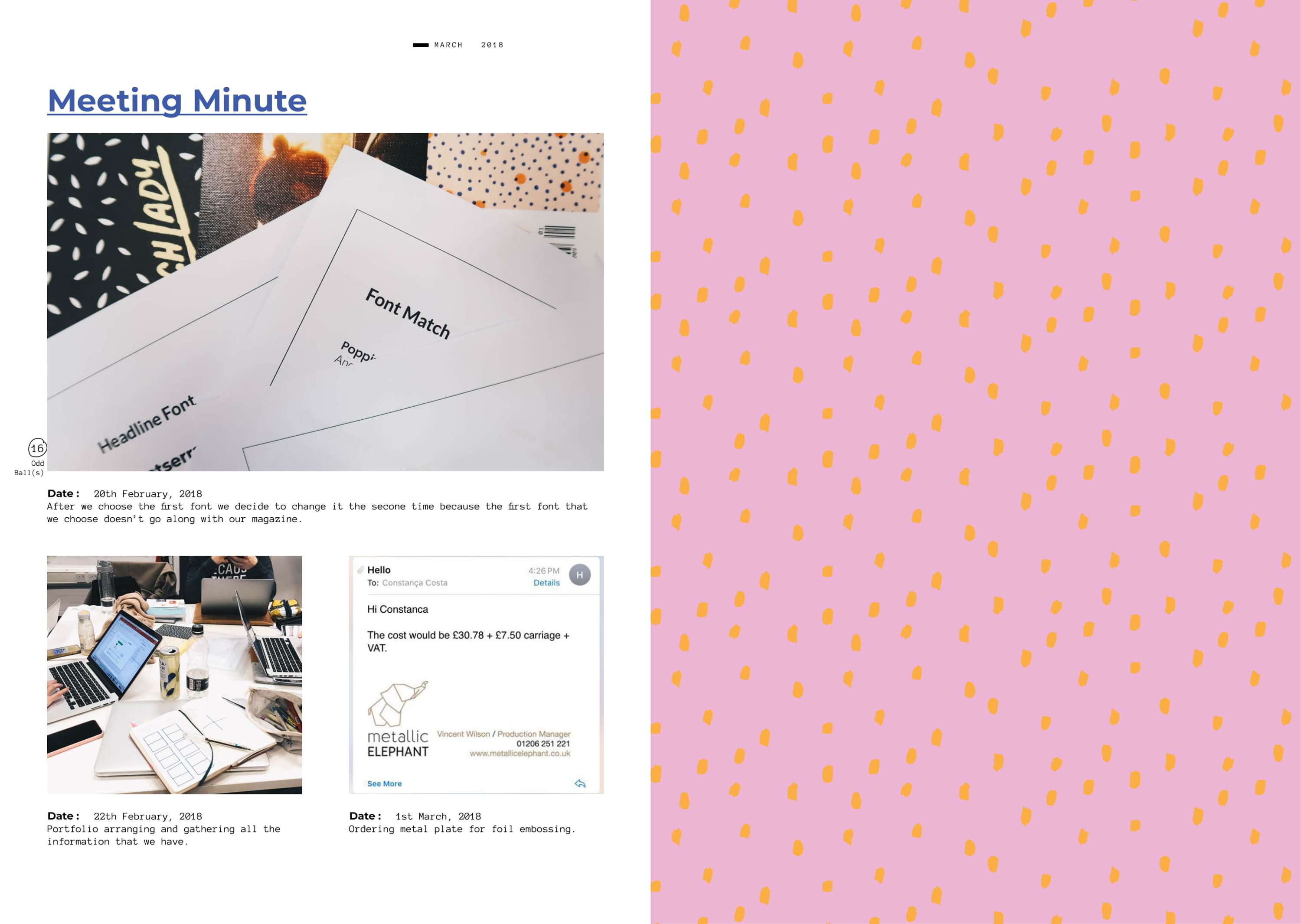 Oddball(s) Magazine by Rebecca Ricci