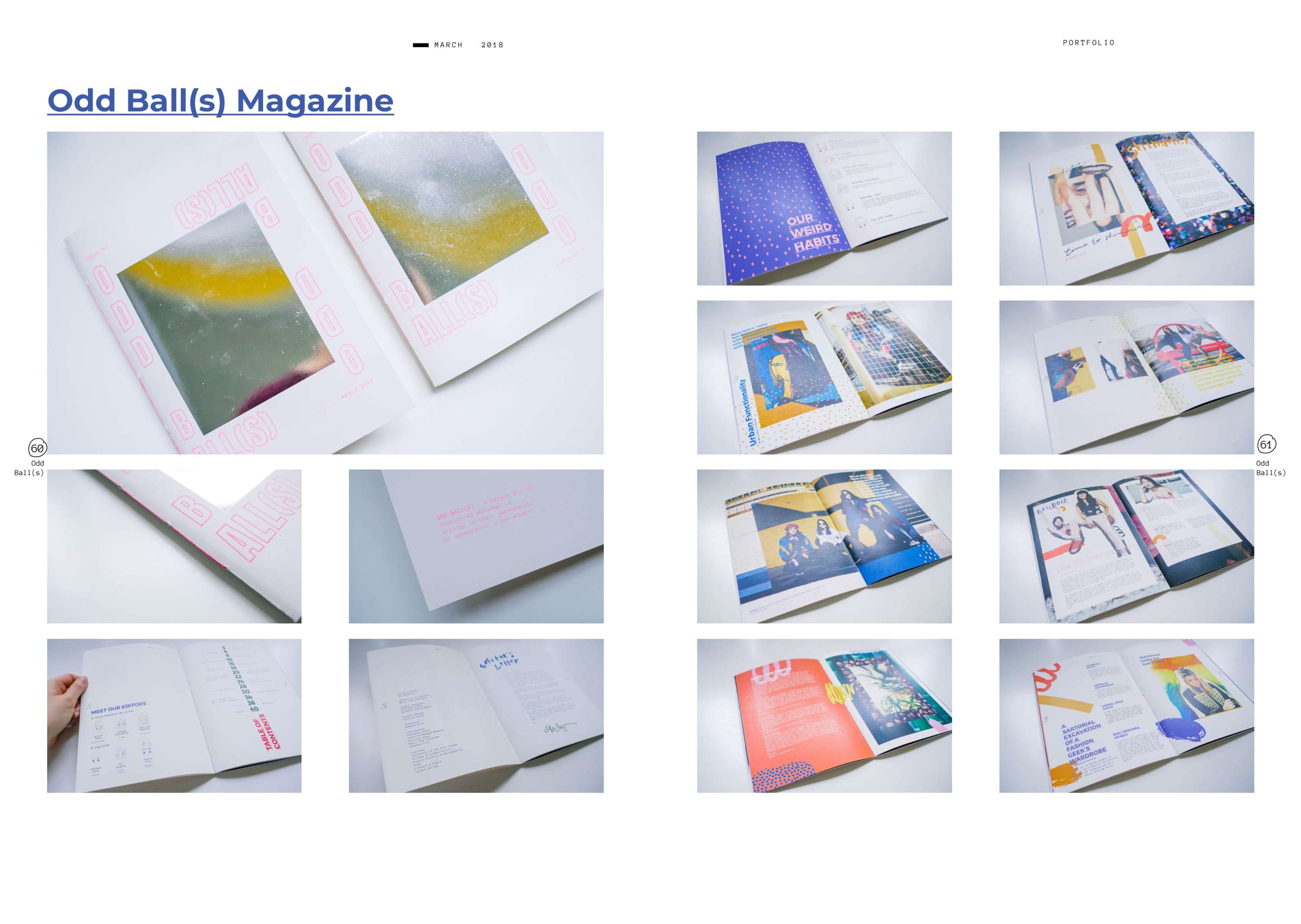 Oddball(s) Magazine by Rebecca Ricci