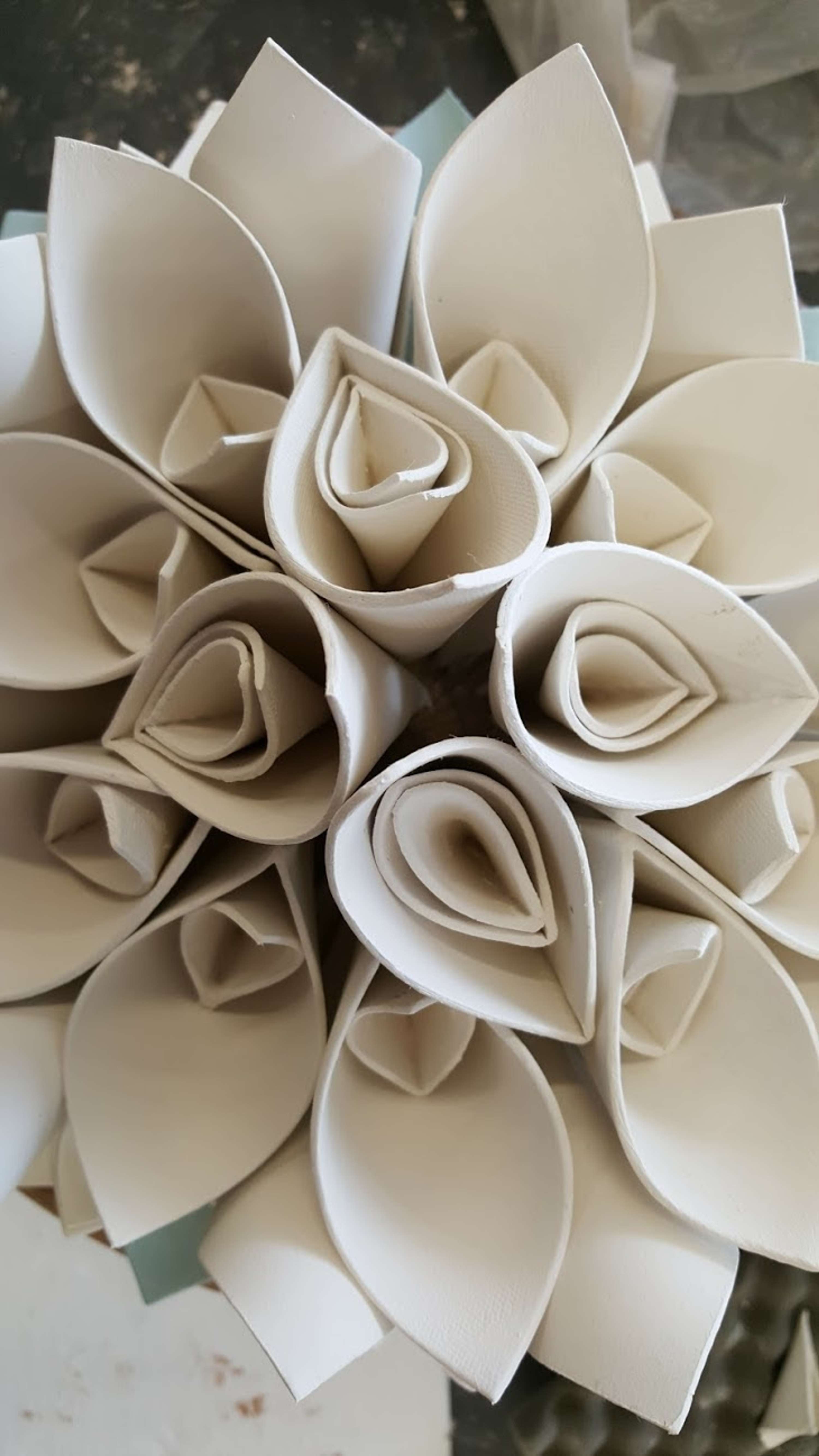 Infinity, Hand Built Porcelain Structure by Sarah Kay Waters