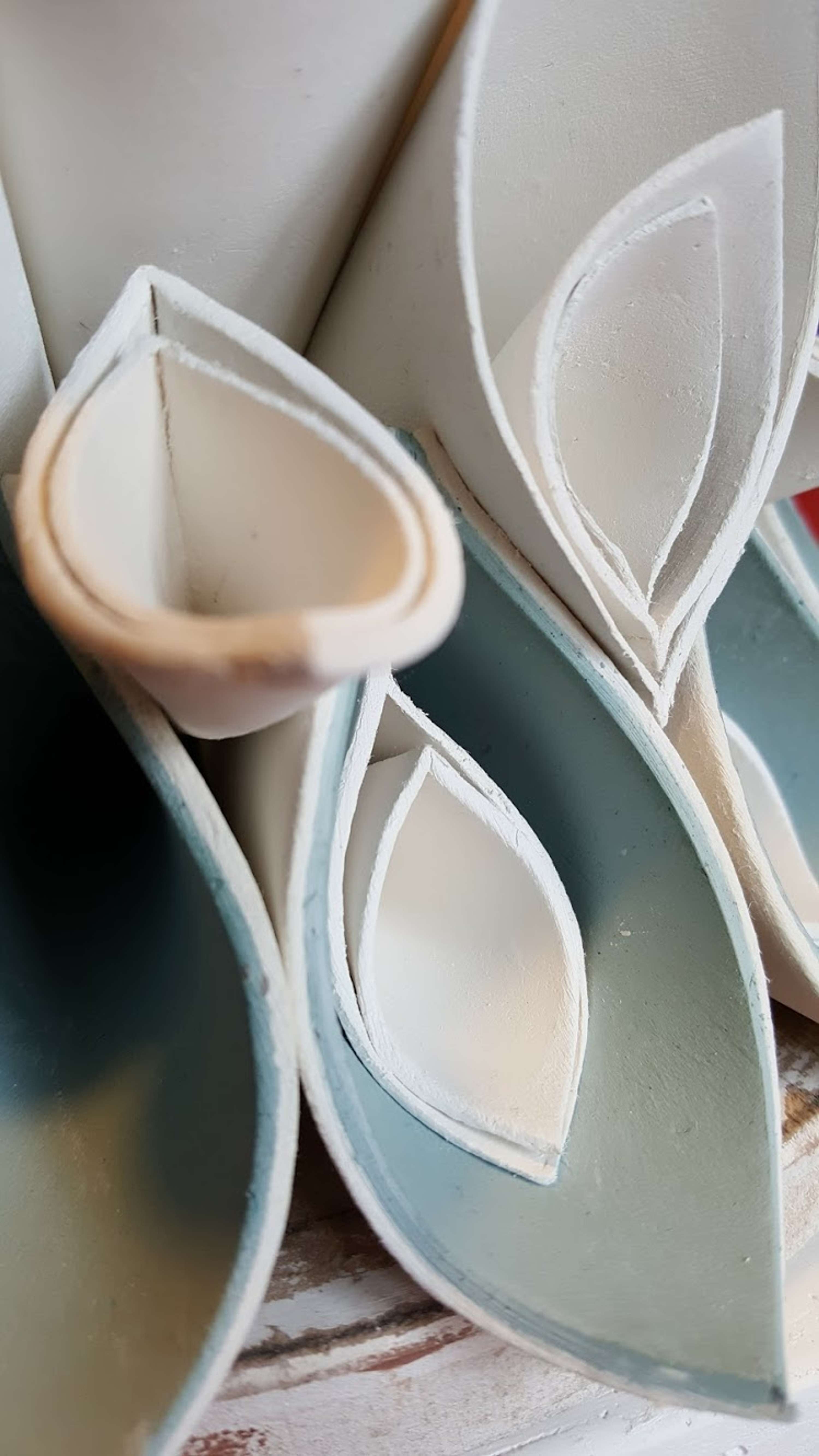 Infinity, Hand Built Porcelain Structure by Sarah Kay Waters