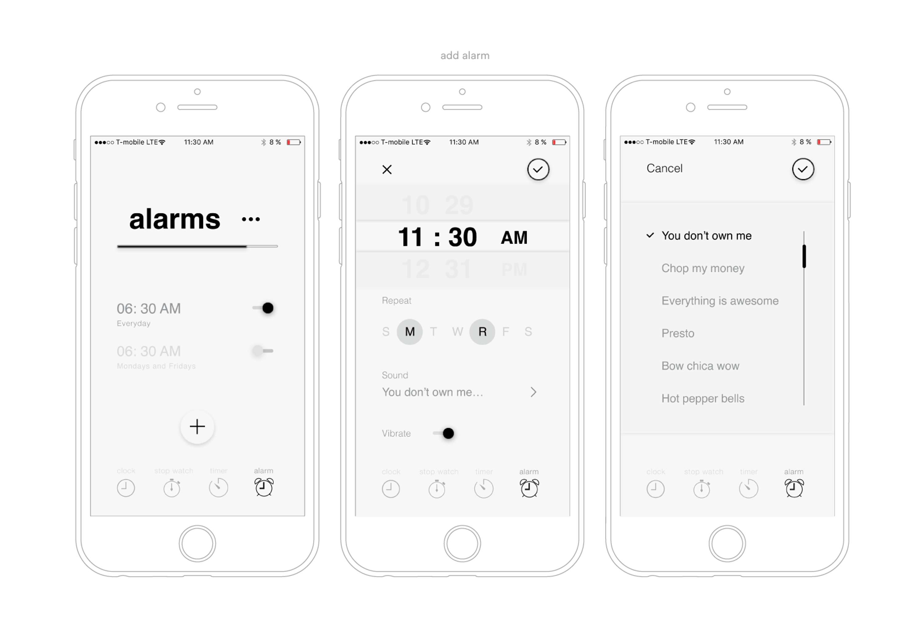 IOS - Clock by Salomon Onyegbulem