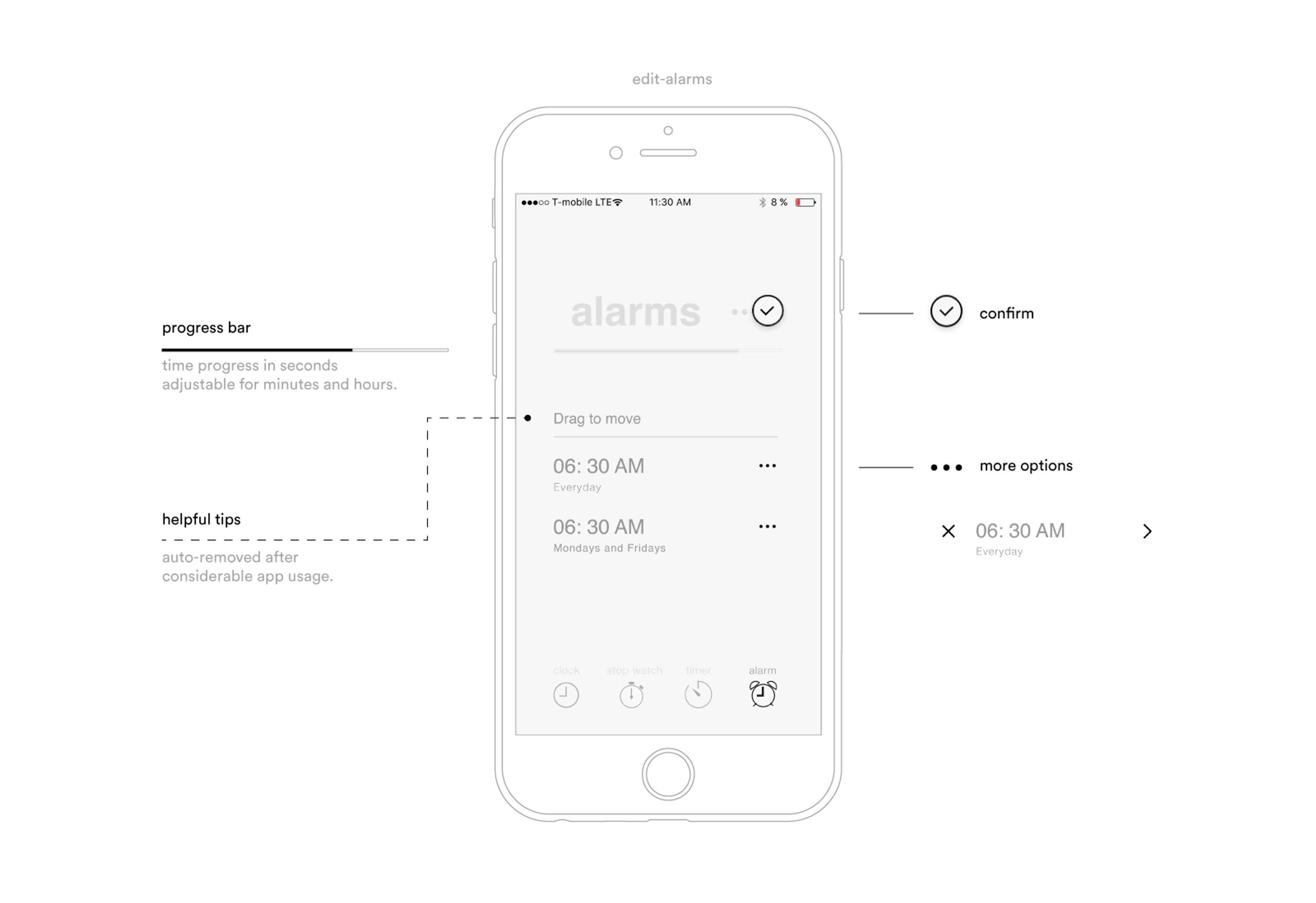 IOS - Clock by Salomon Onyegbulem
