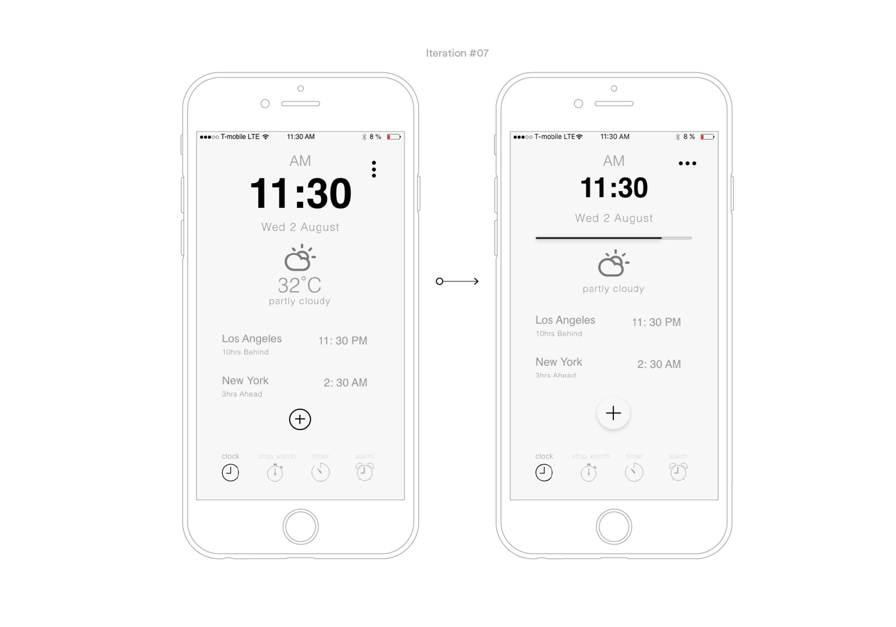 IOS - Clock by Salomon Onyegbulem