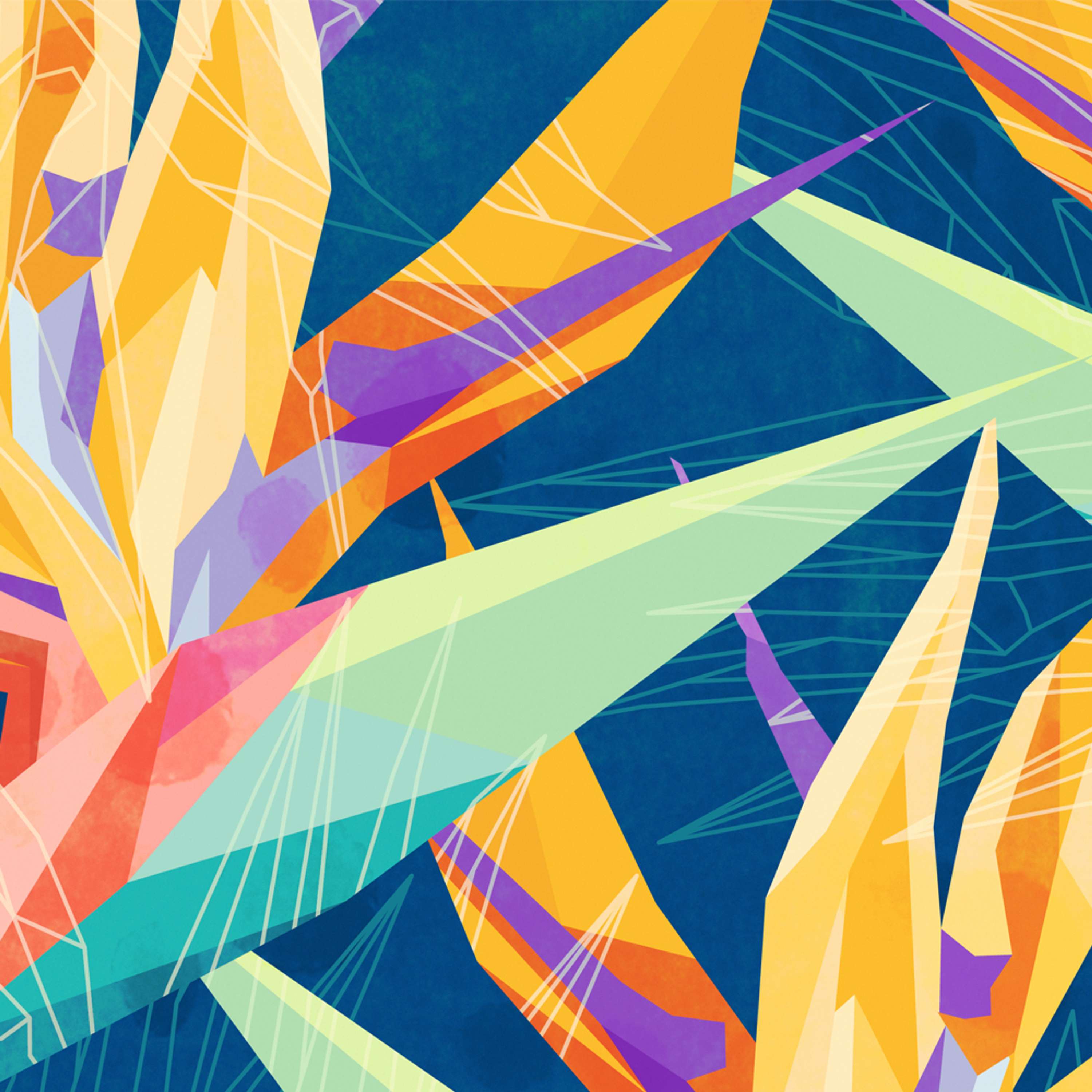Strelitzia Pattern by Vesela Dimitrova