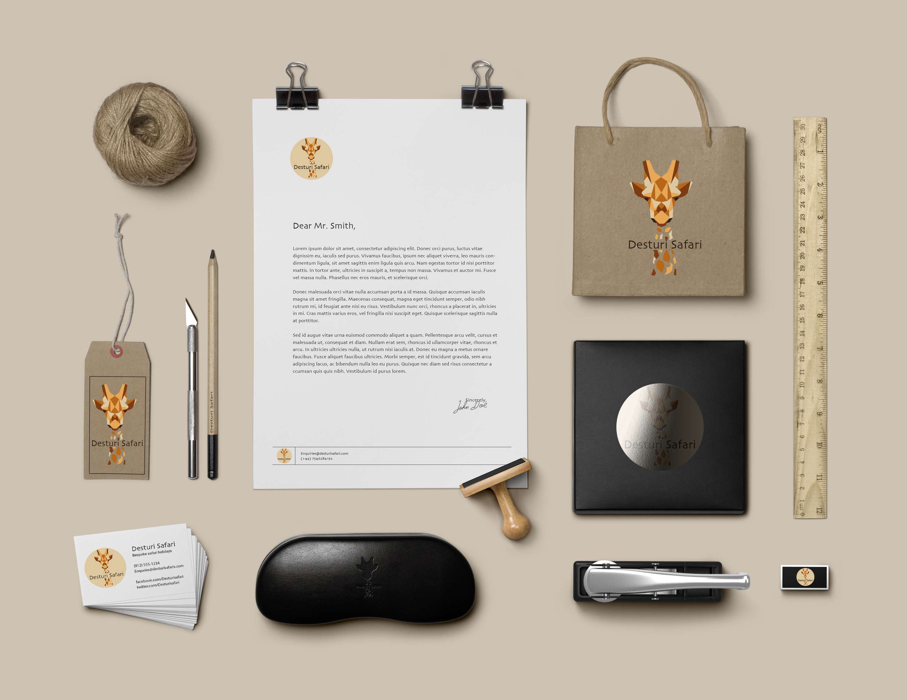 Desturi Safari Branding Project by Emily Sams
