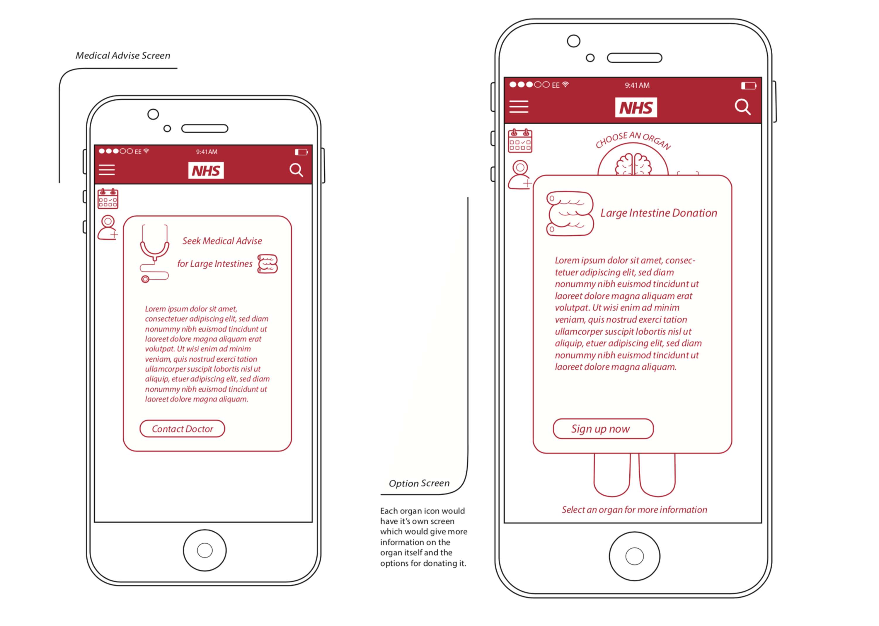 Icon Design - Donation app by Emily Sams