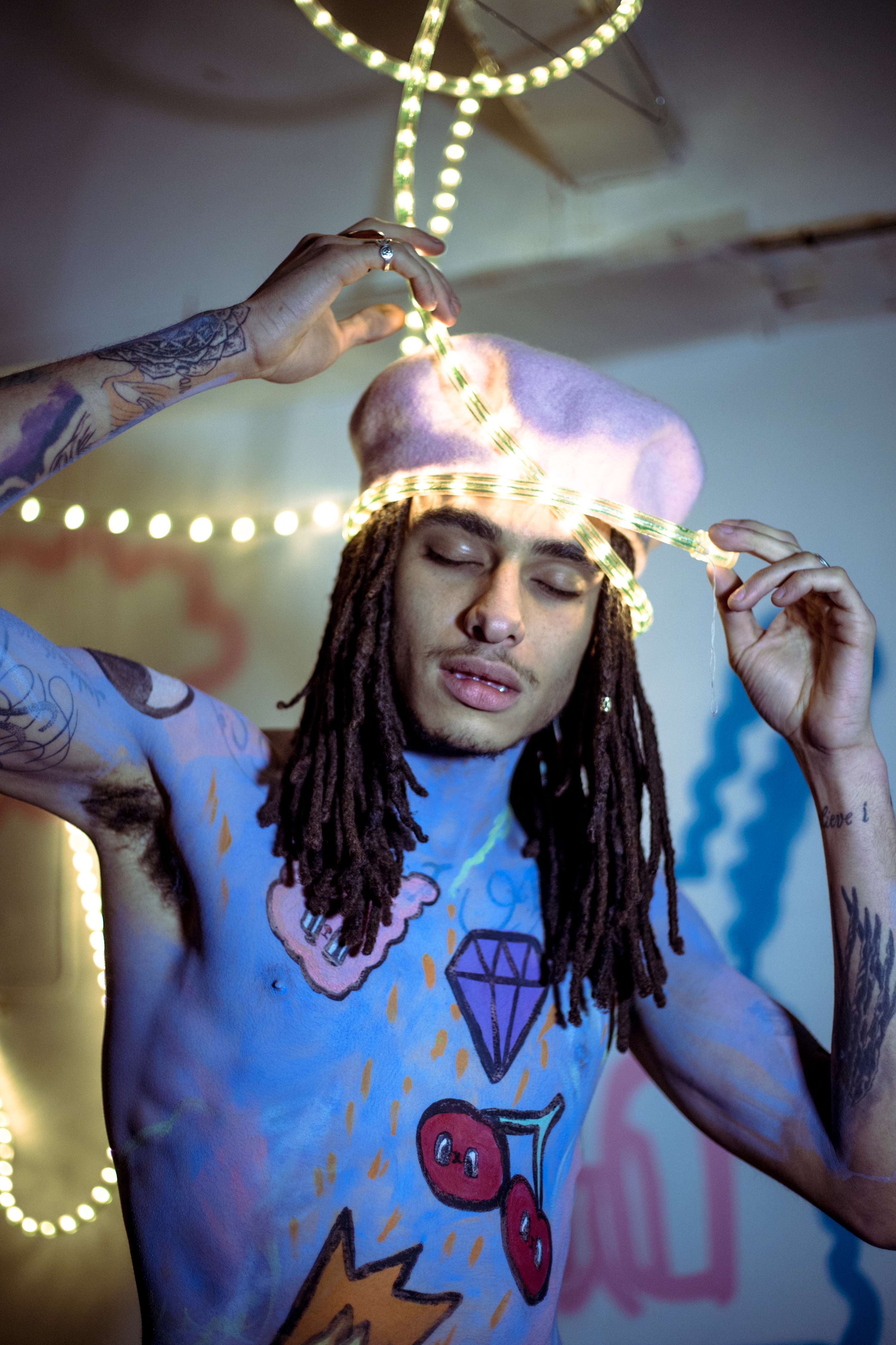Indigo Shoot by Hannah Prebble