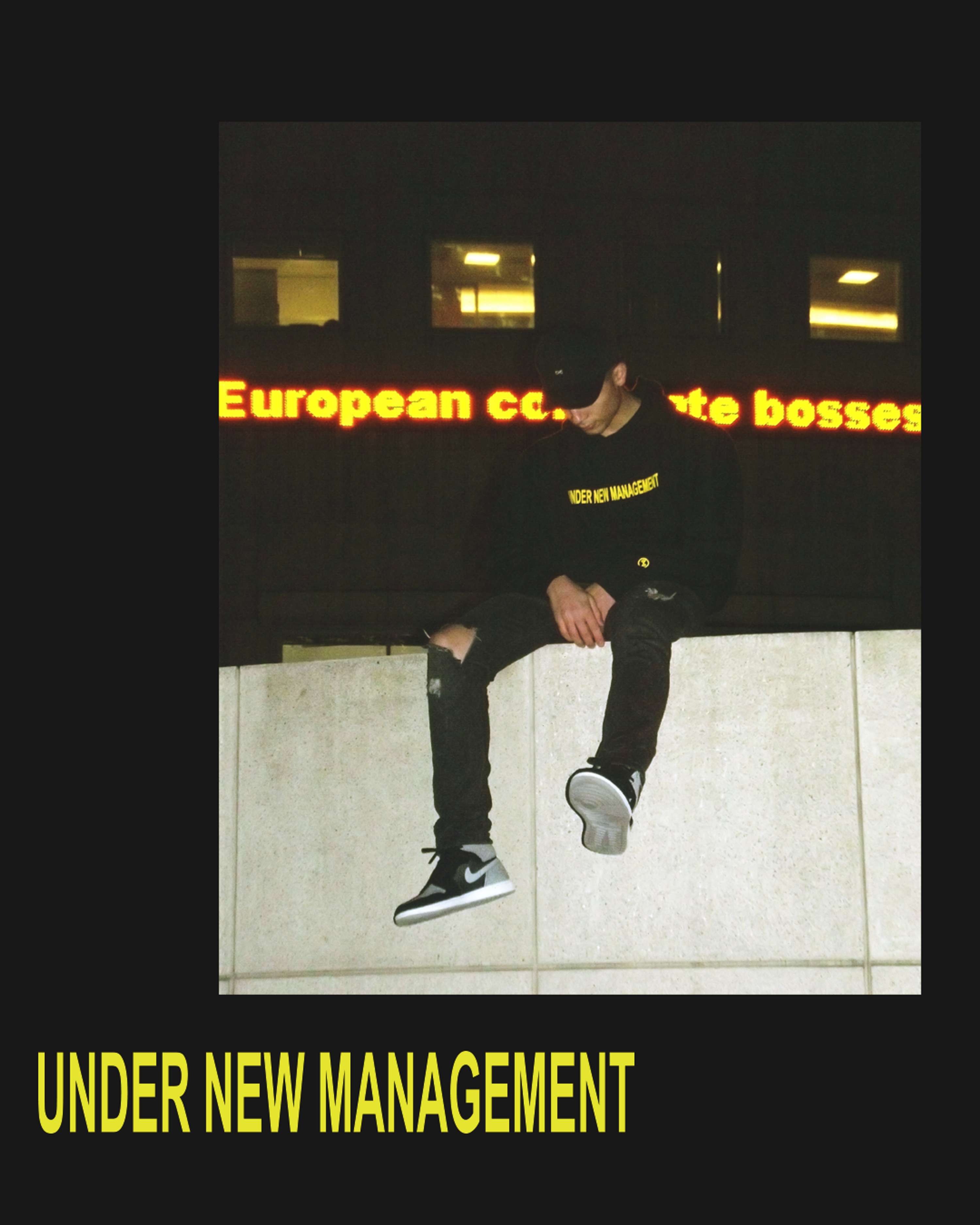 "UNDER NEW MANAGEMENT", an "ARCHTYPE" collection. by josh akapo
