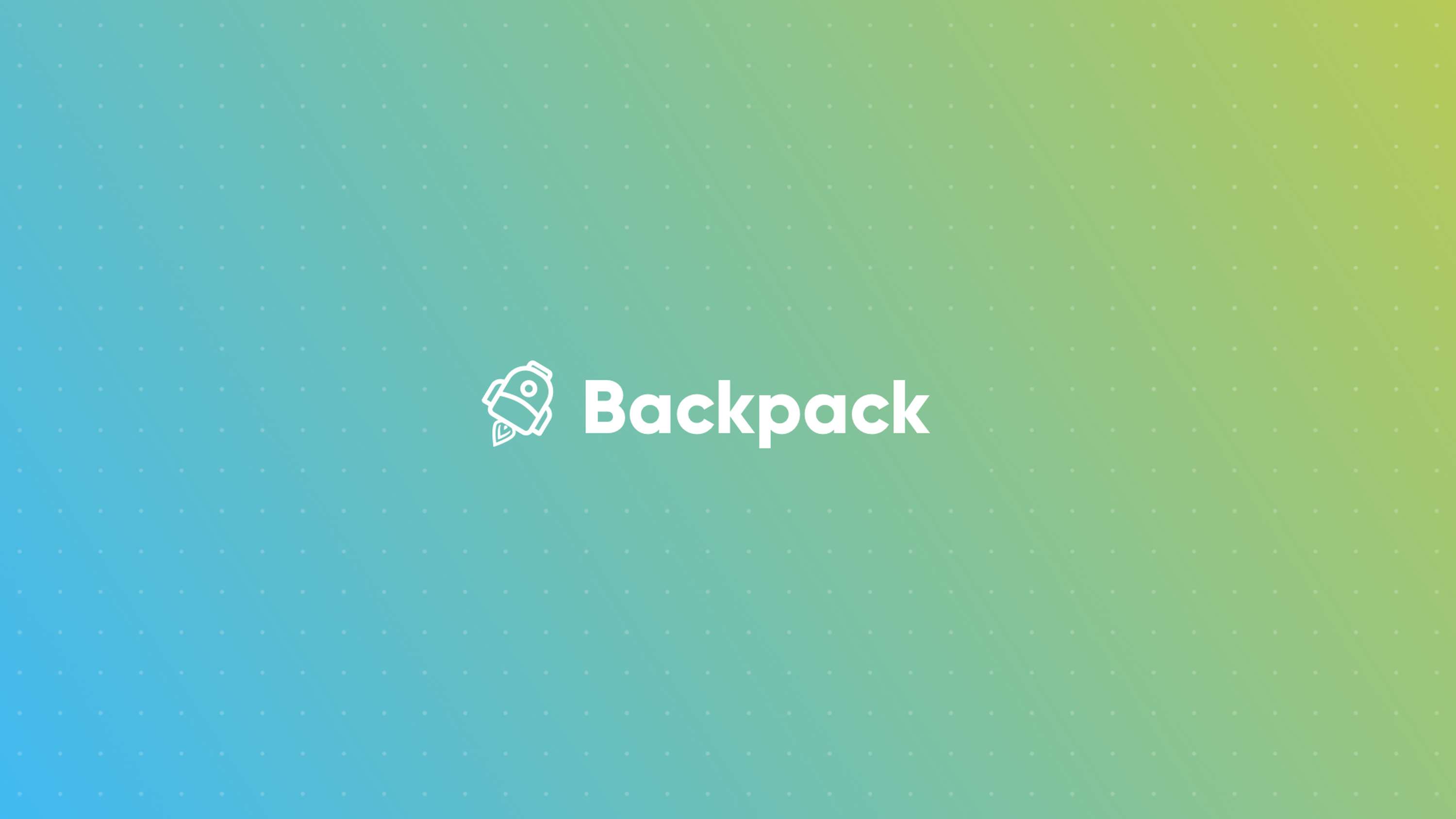 Backpack – Edtech Startup Concept by Alex Daish
