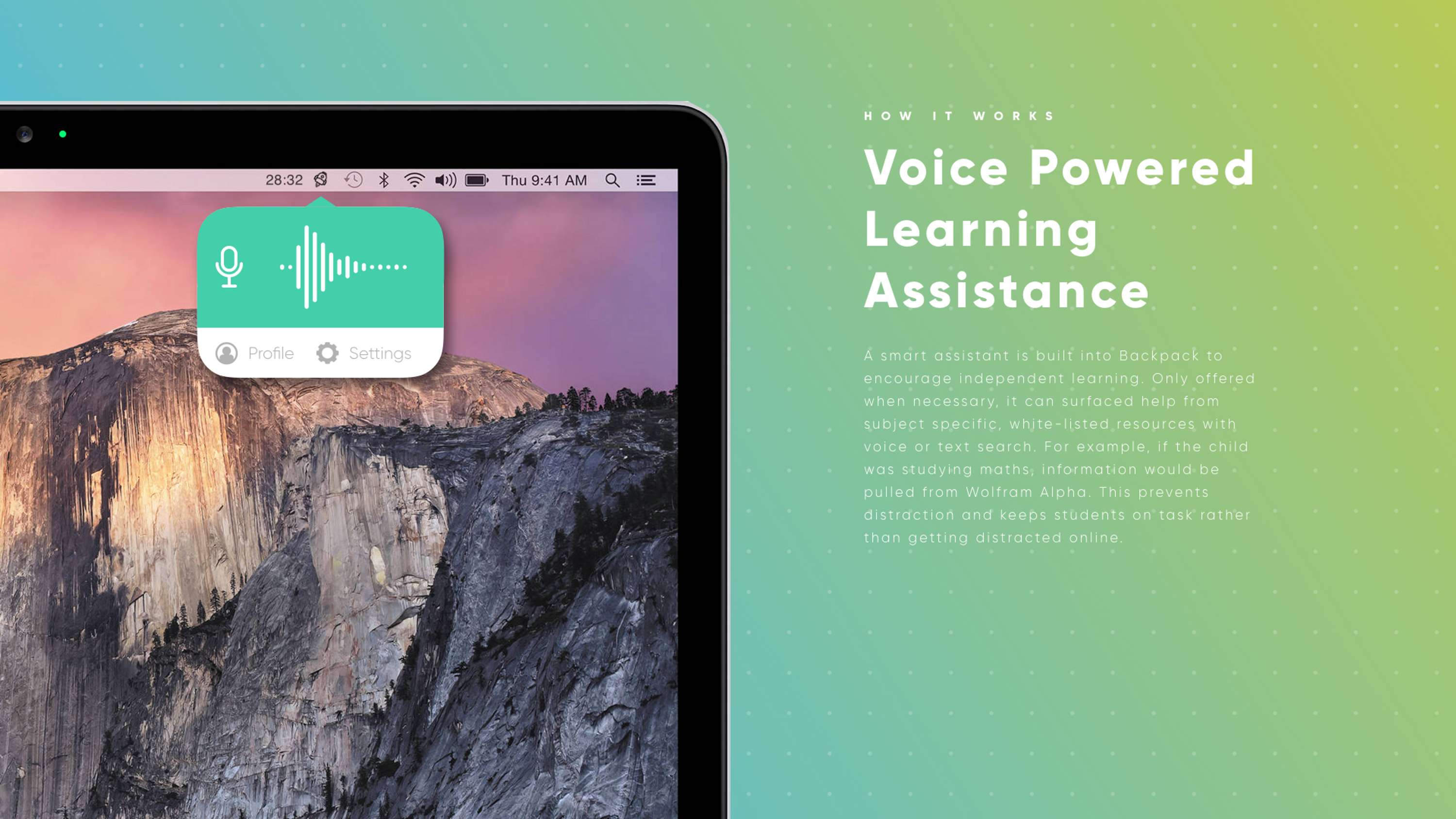 Backpack – Edtech Startup Concept by Alex Daish