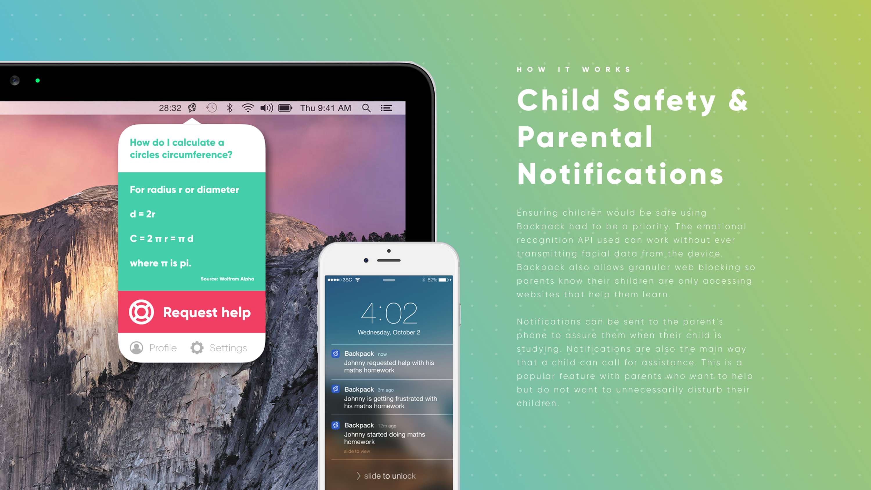 Backpack – Edtech Startup Concept by Alex Daish