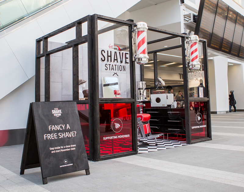 Brand activation with Movember by Selina Akram