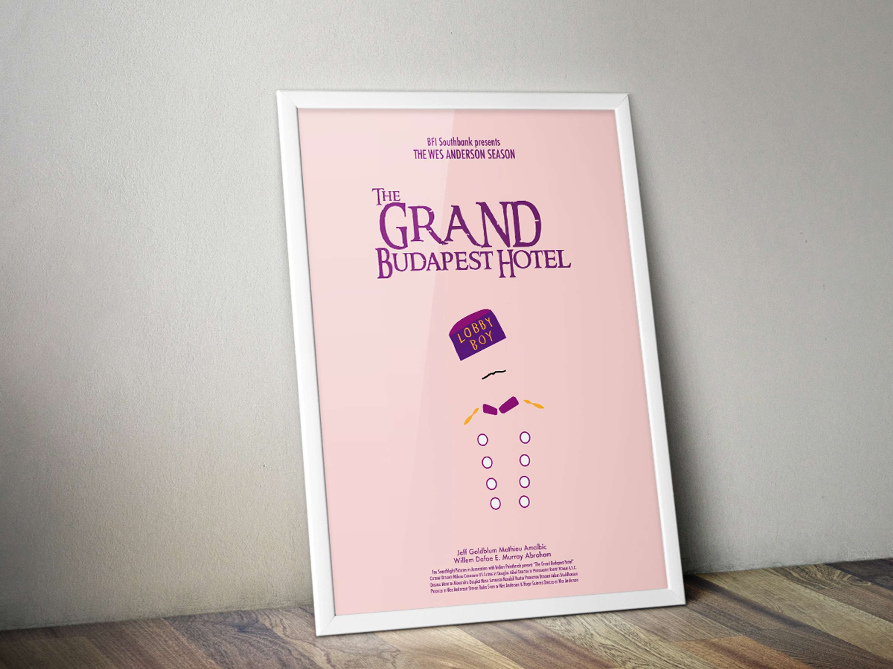 Wes Anderson nerd by Selina Akram