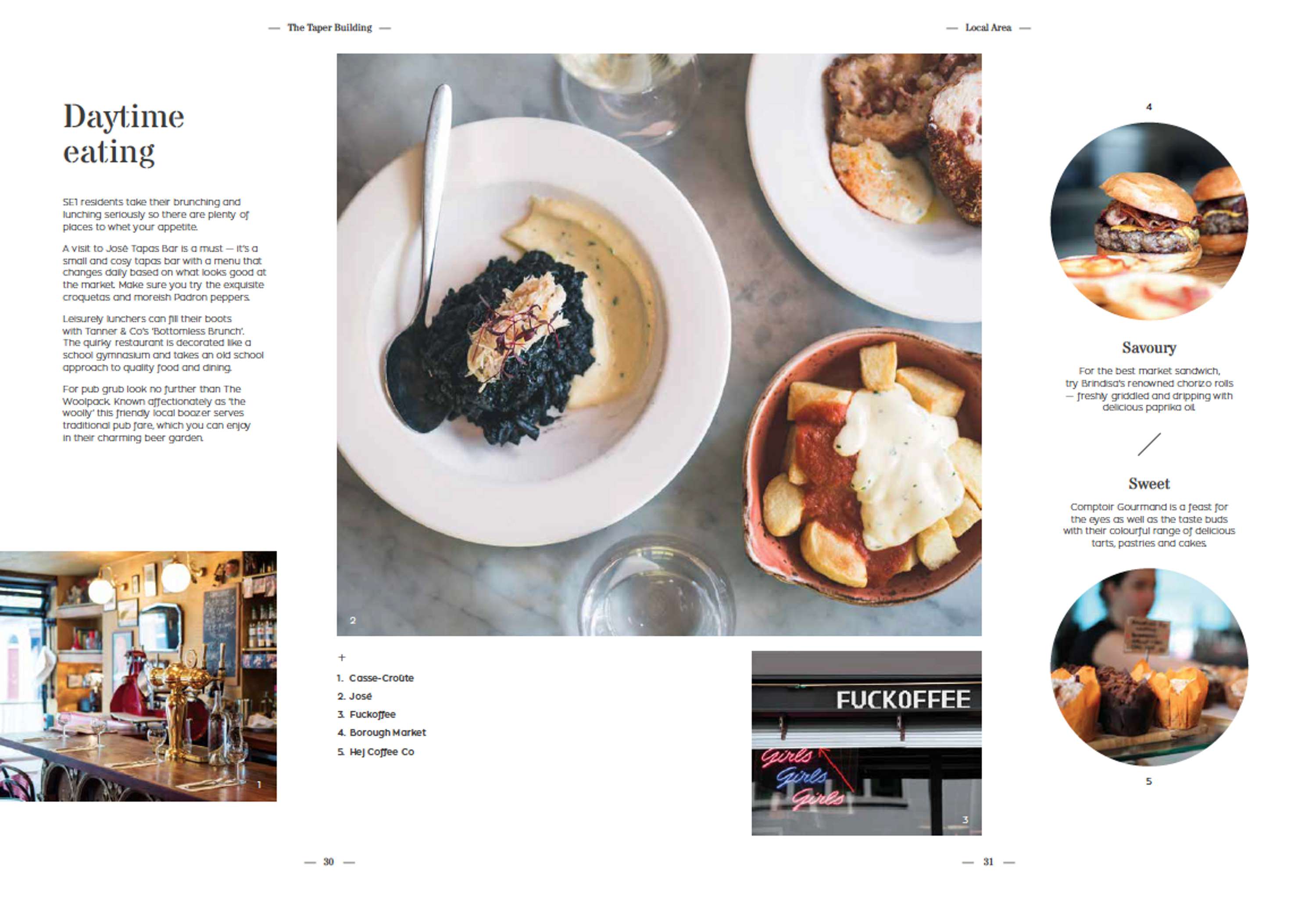 Web and brochure copy for a luxury apartment development by Sarah Farley