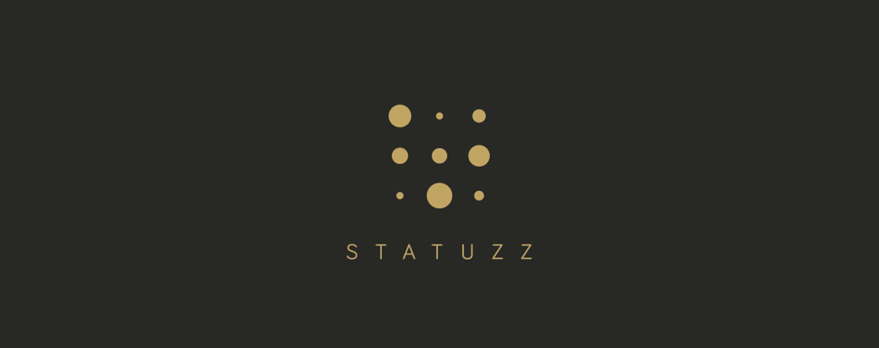 Statuzz Brand Idenity / App design by Georgina Balfe