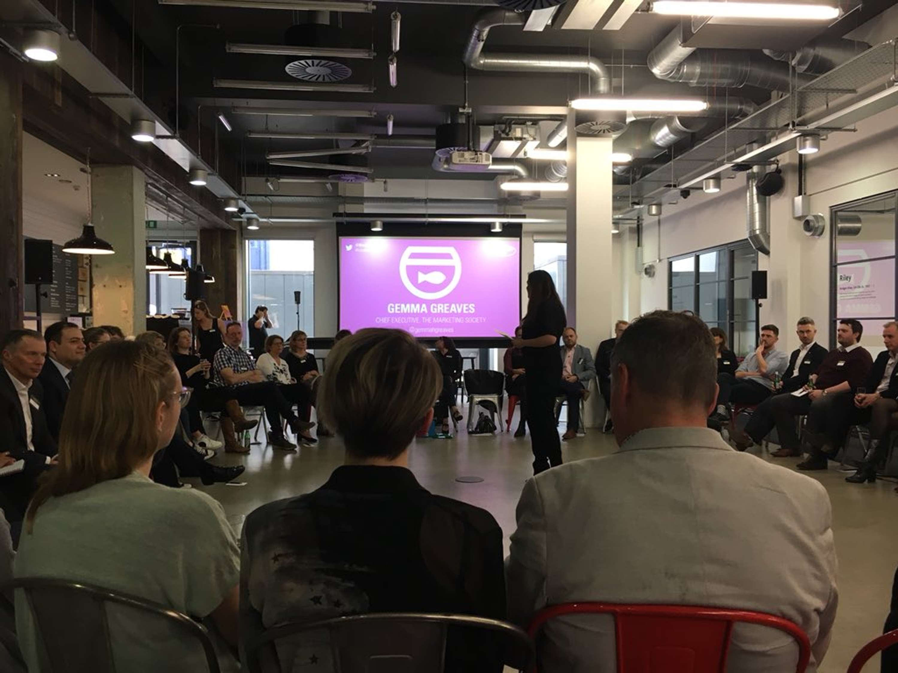 The Neurodiversity Fishbowl - with Pip Jamieson and Direct Line's Mark Evans by Mike Piggott