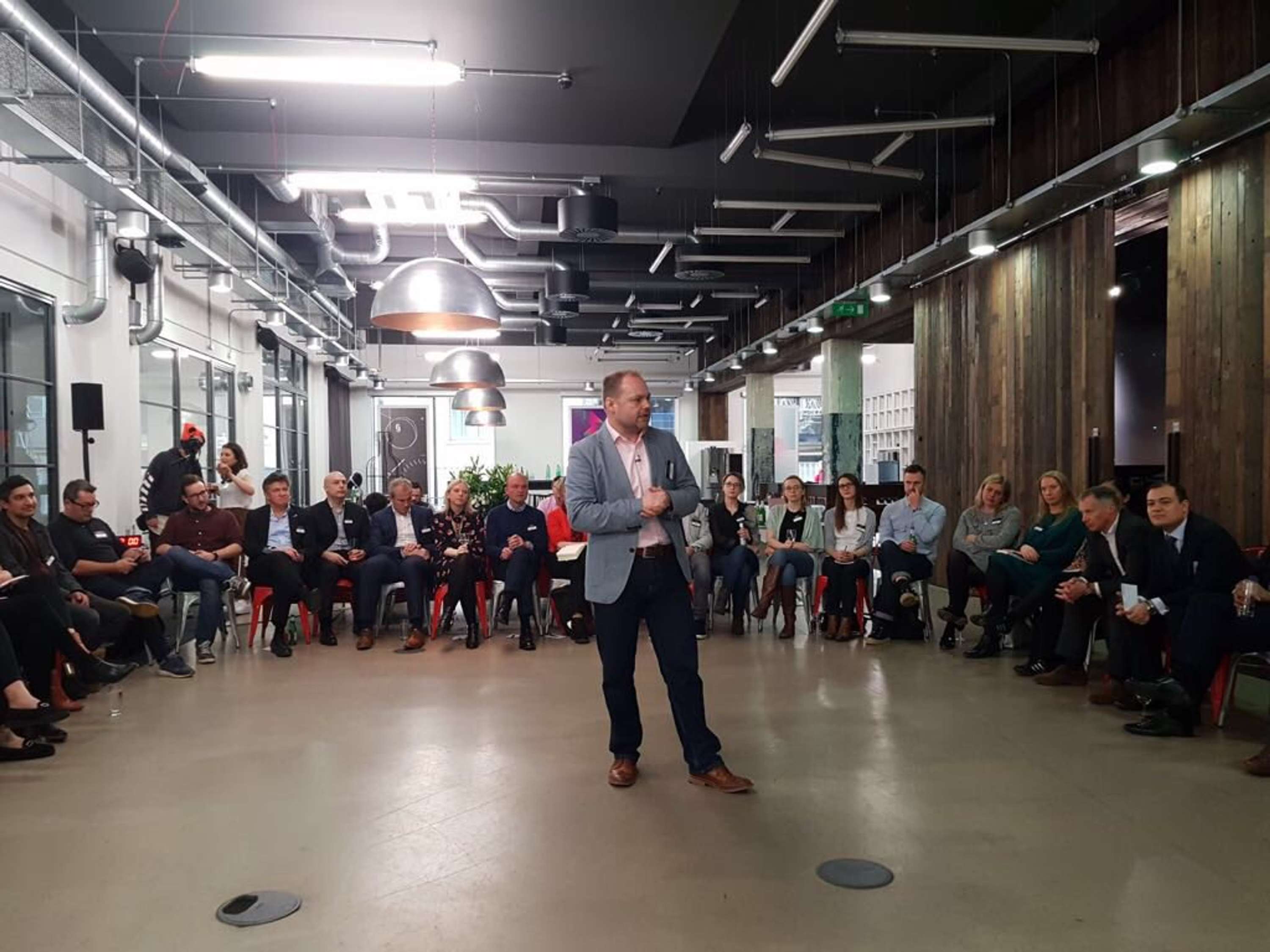 The Neurodiversity Fishbowl - with Pip Jamieson and Direct Line's Mark Evans by Mike Piggott
