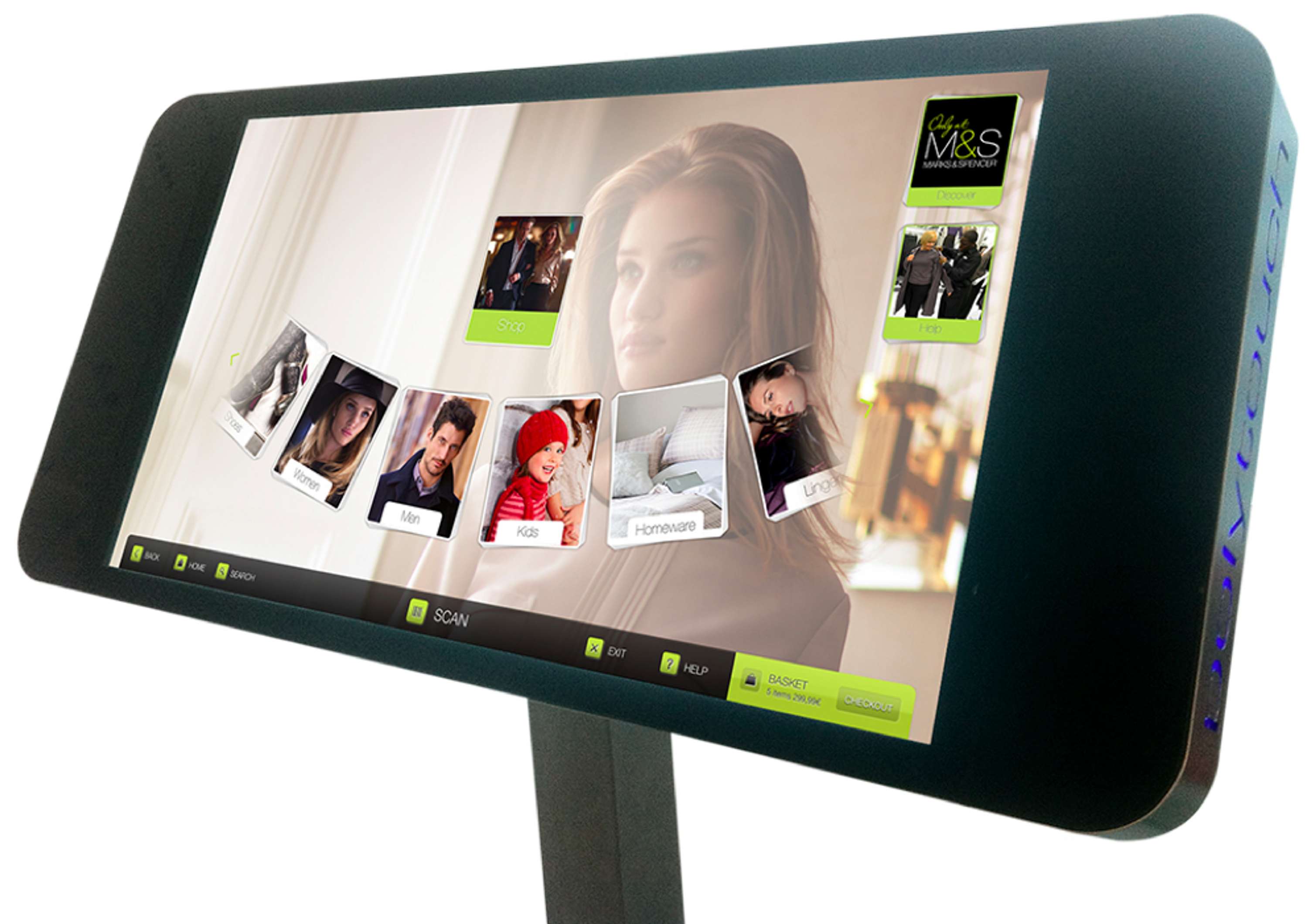 Marks and Spencer in-store kiosk by Sushma Sudhir