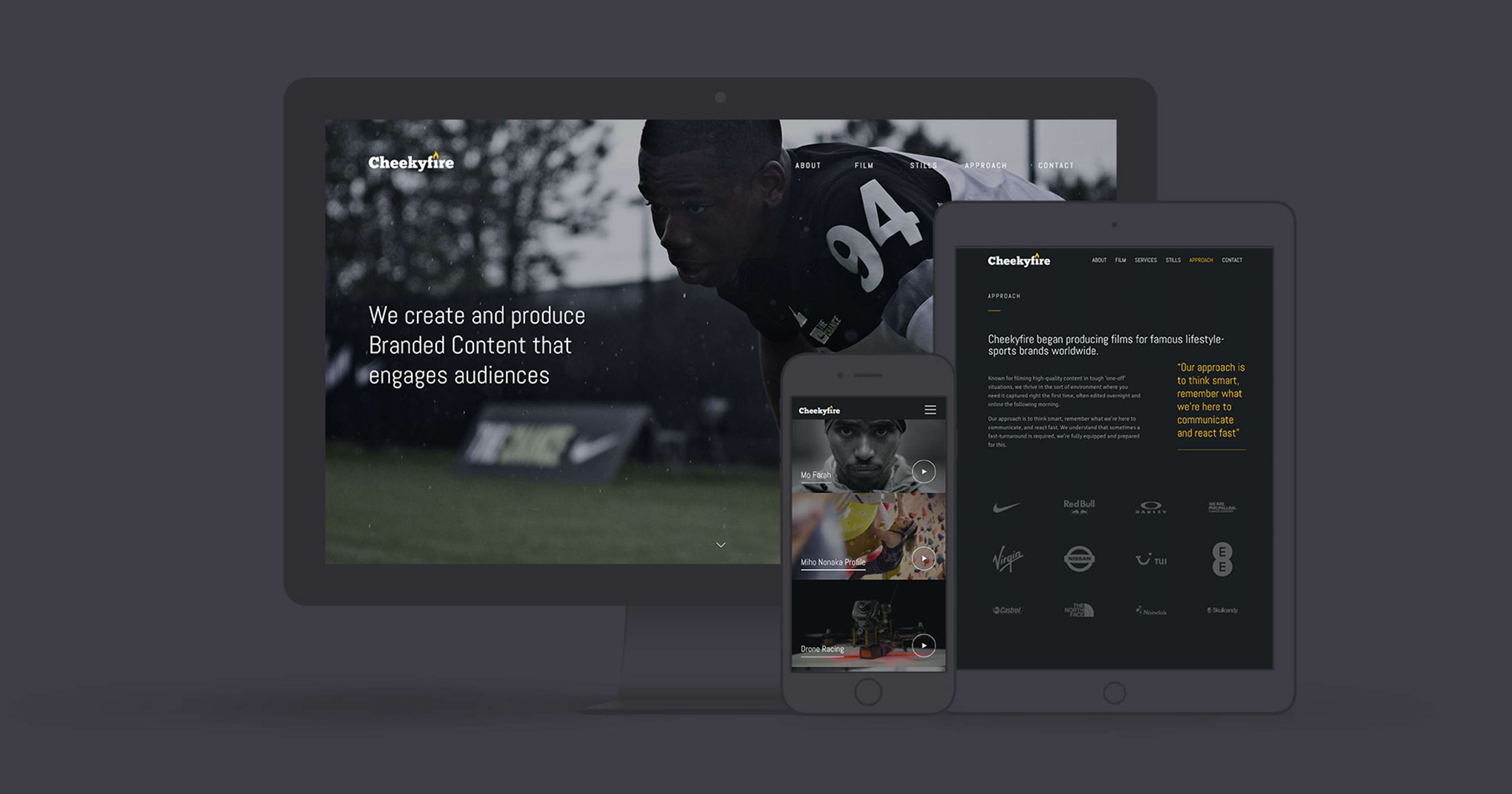 Cheekyfire  |  Web design by Lauren Archer