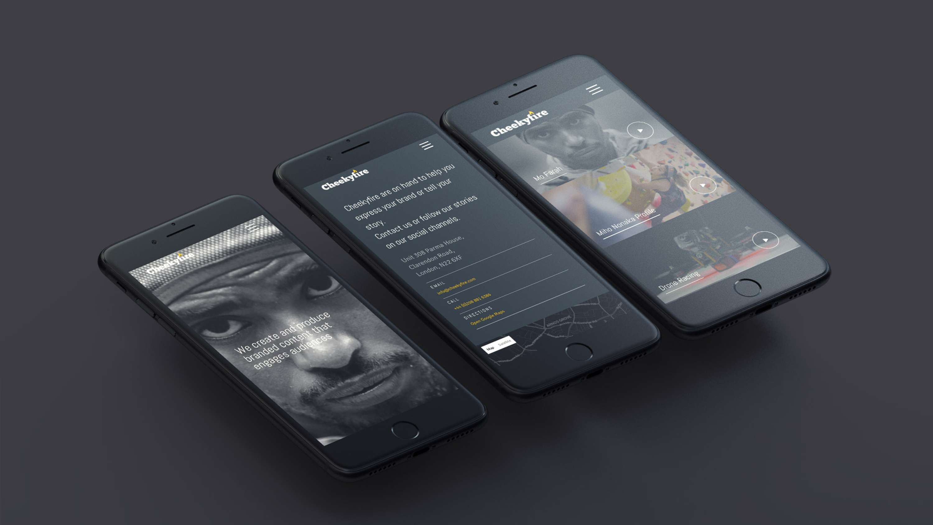 Cheekyfire  |  Web design by Lauren Archer