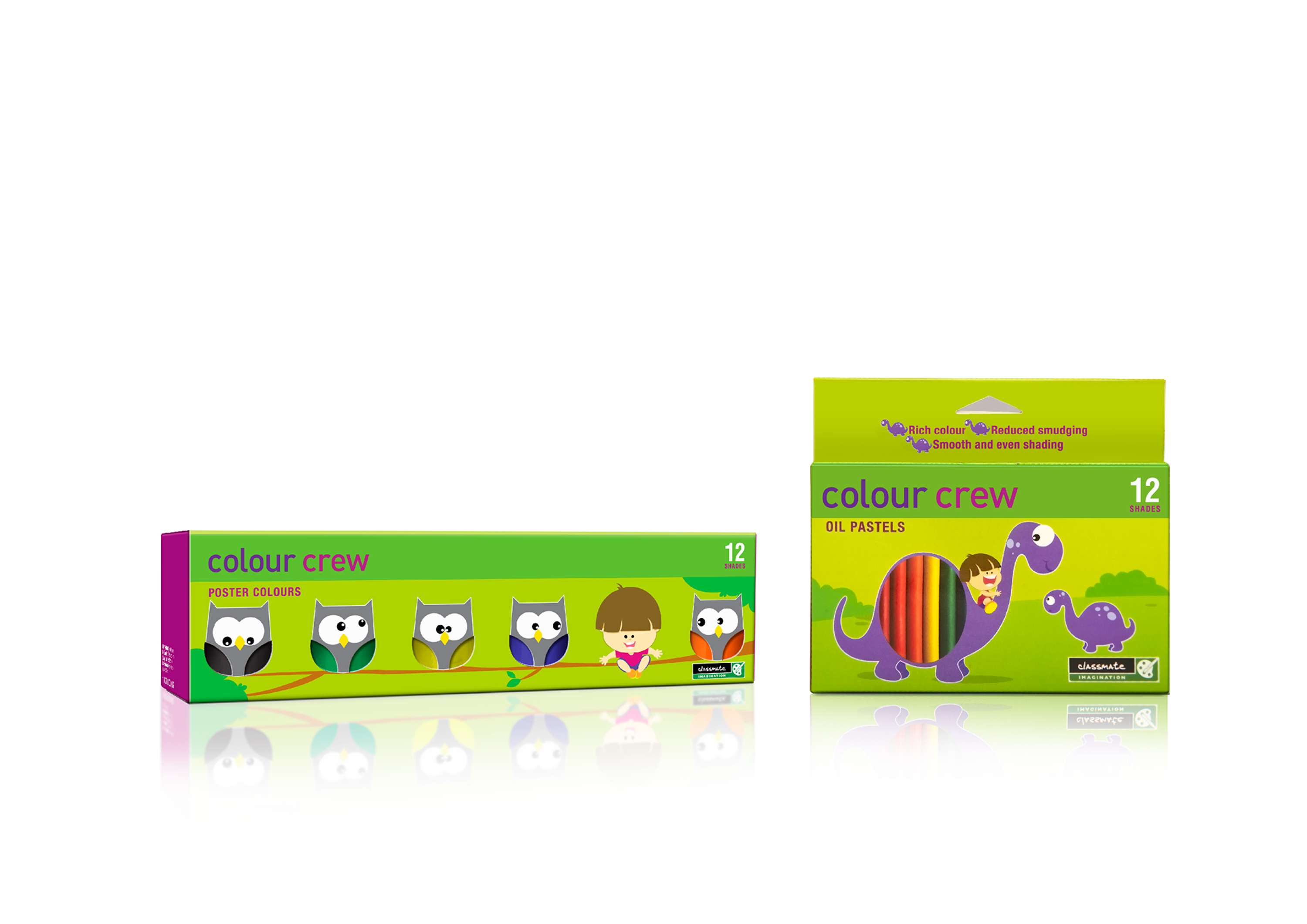 ITC Classmates Colour Crew Stationary design by Priyanka Khedekar