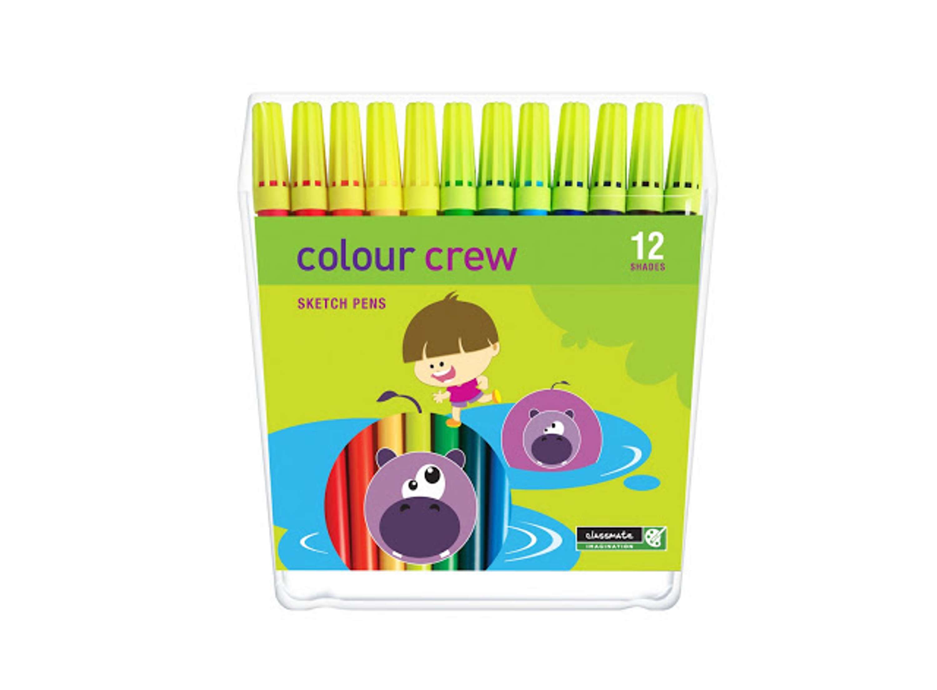 ITC Classmates Colour Crew Stationary design by Priyanka Khedekar