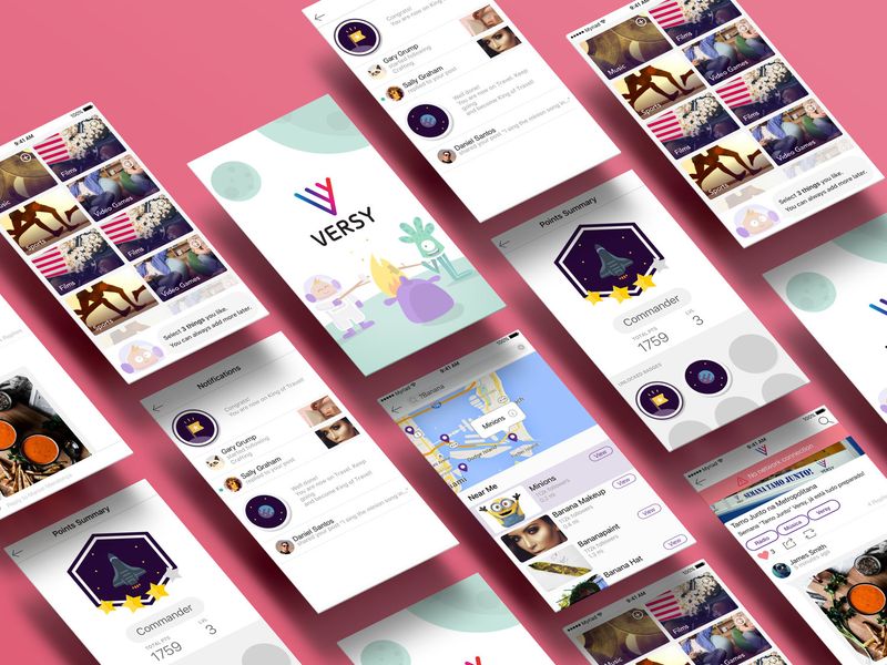 Versy Social Media App by Greta Anderson