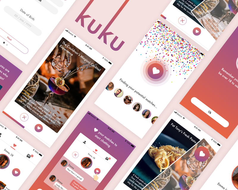 Mobile Dating App by YuTing Cheng