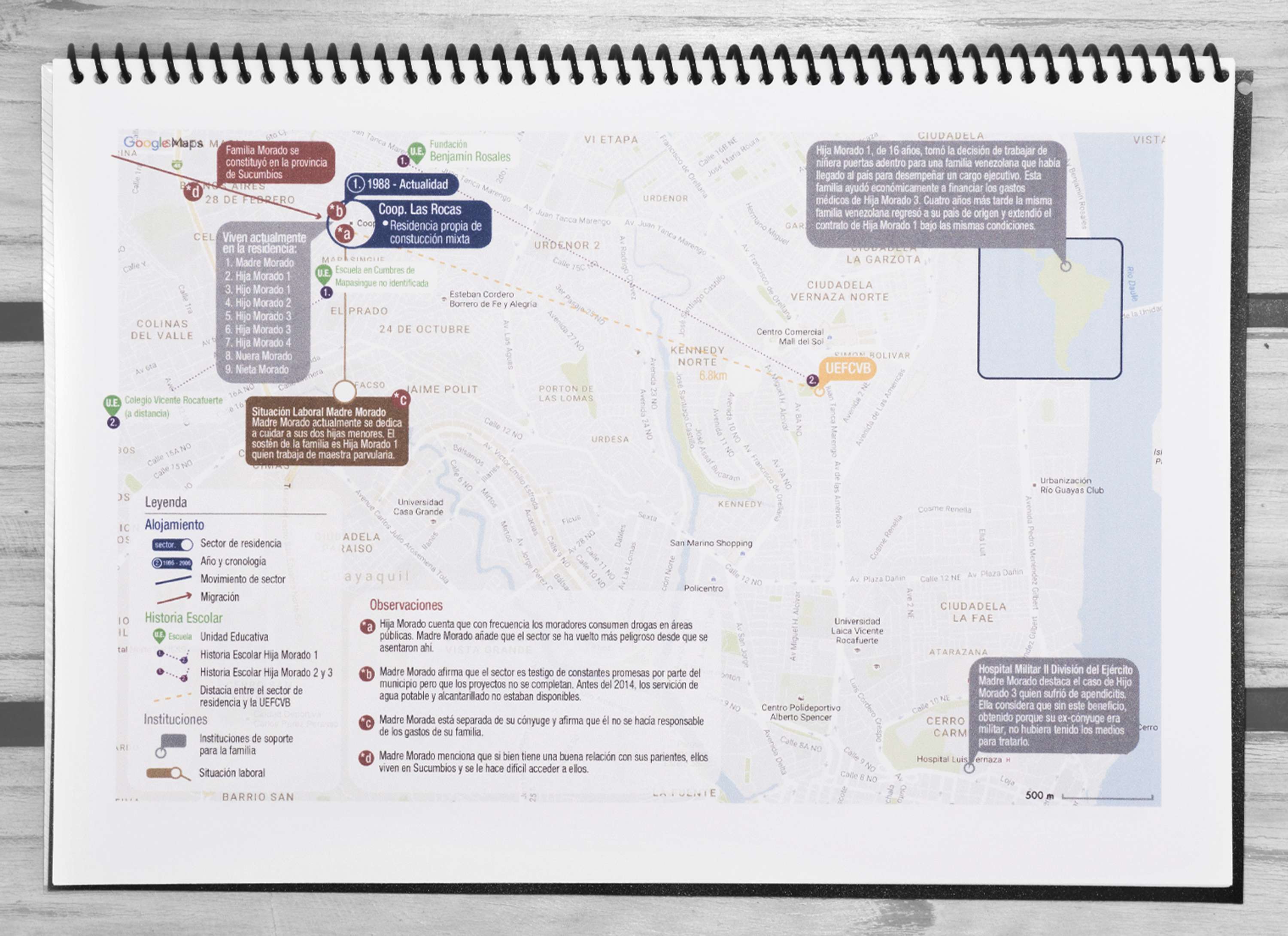 Social Mapping of Adverse Socio-educative Contexts by Alf Ramírez