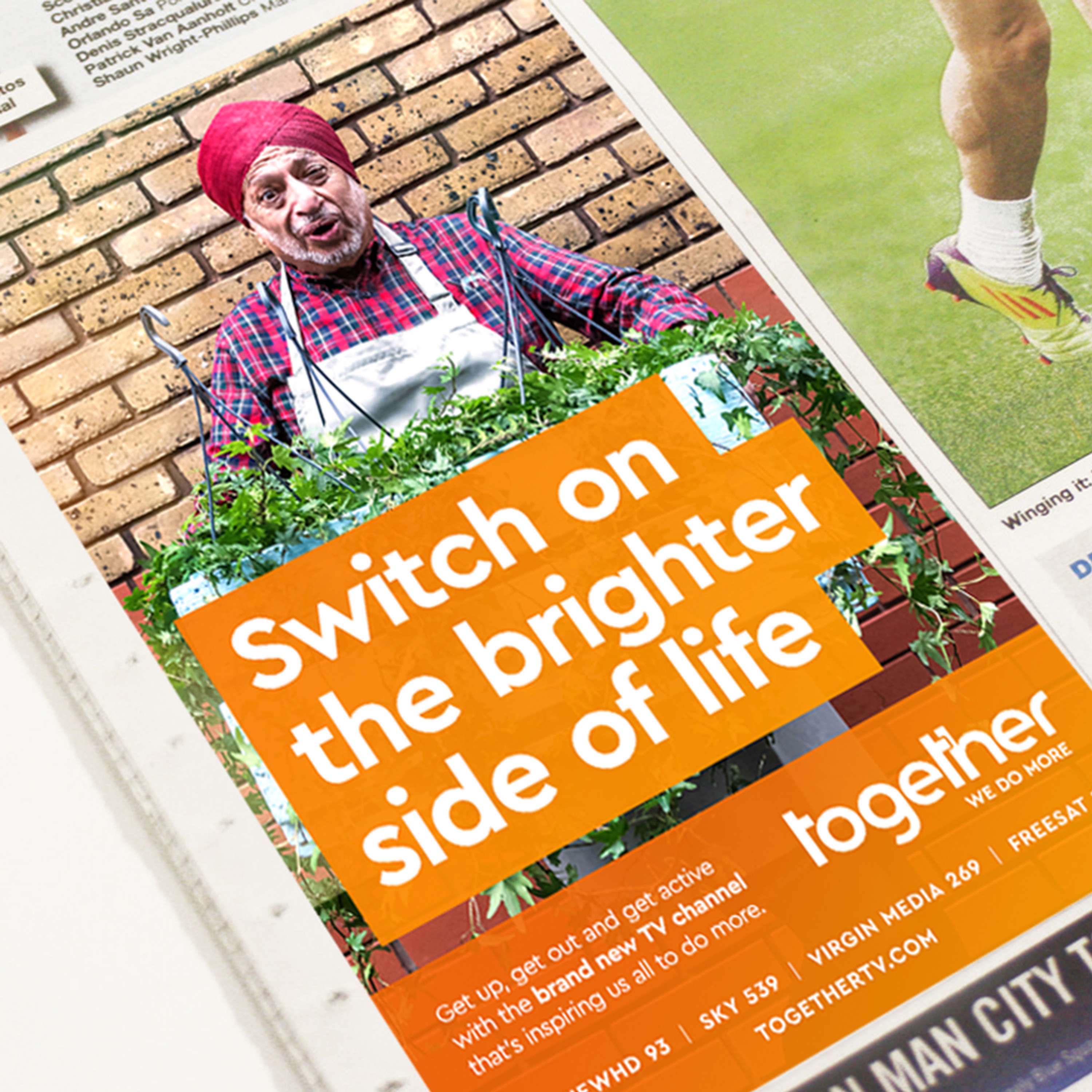 HeyBigMan! and Trigger transform 'The Community Channel' into 'Together TV' by Mark Bennett