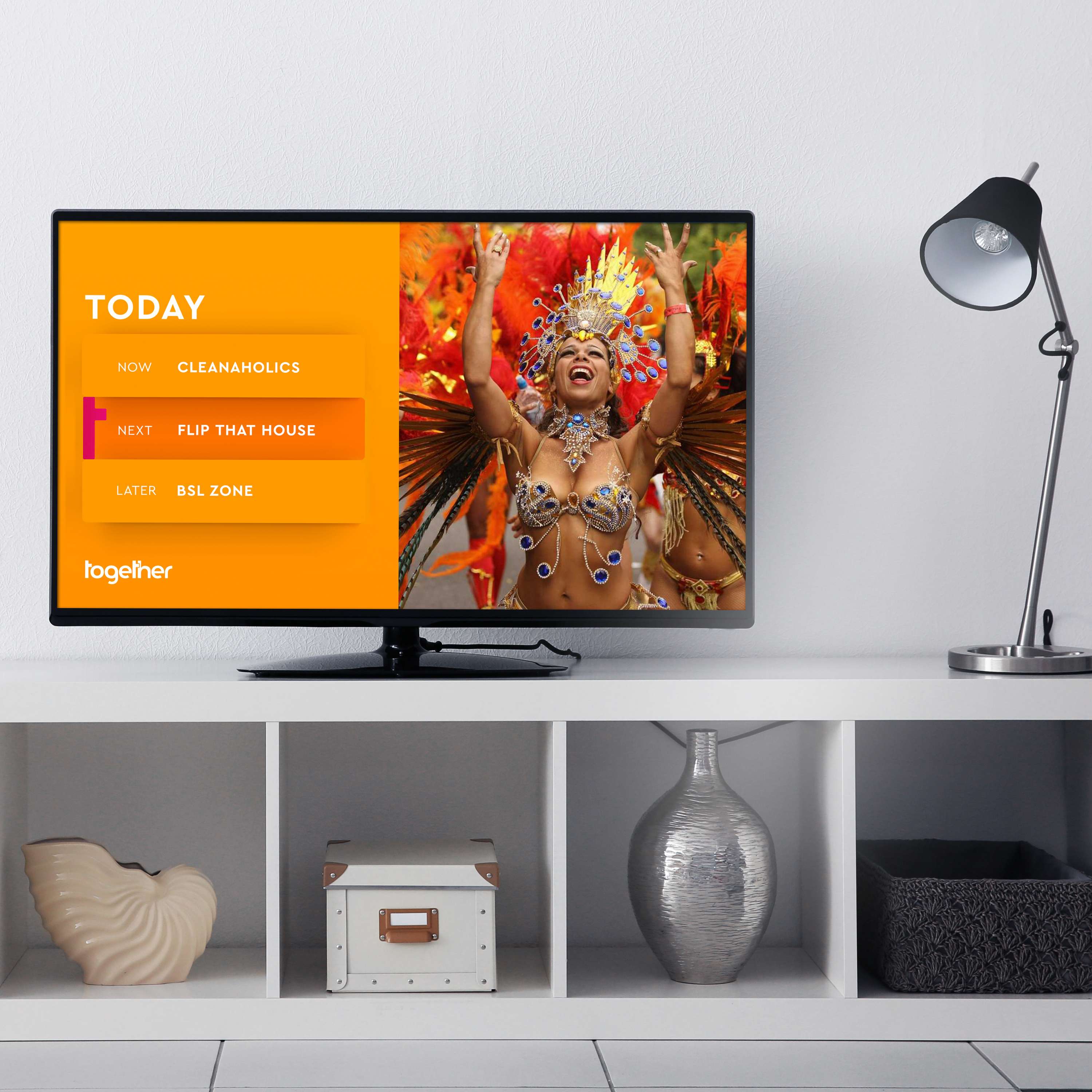 HeyBigMan! and Trigger transform 'The Community Channel' into 'Together TV' by Mark Bennett
