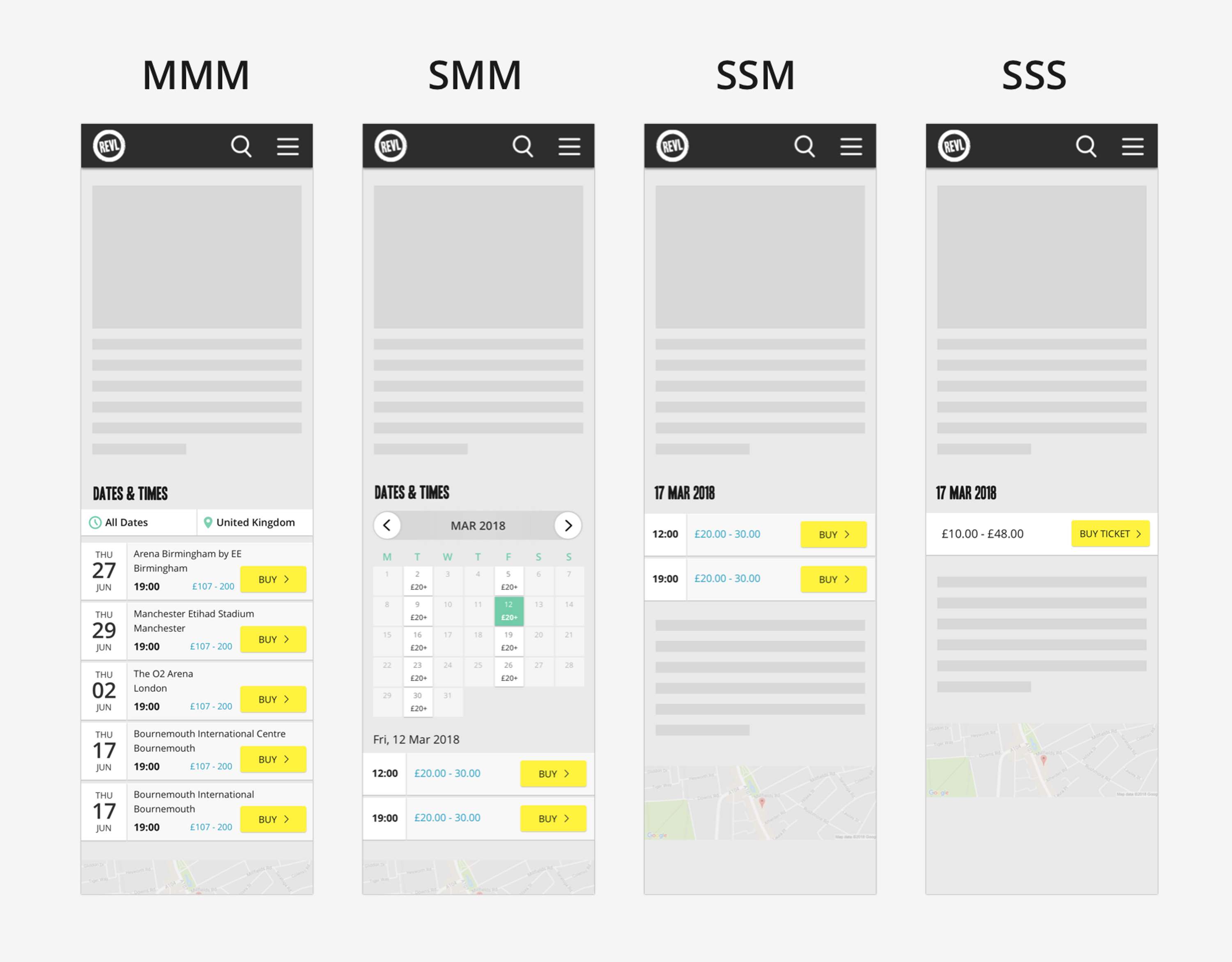 REVL Responsive Website by YuTing Cheng
