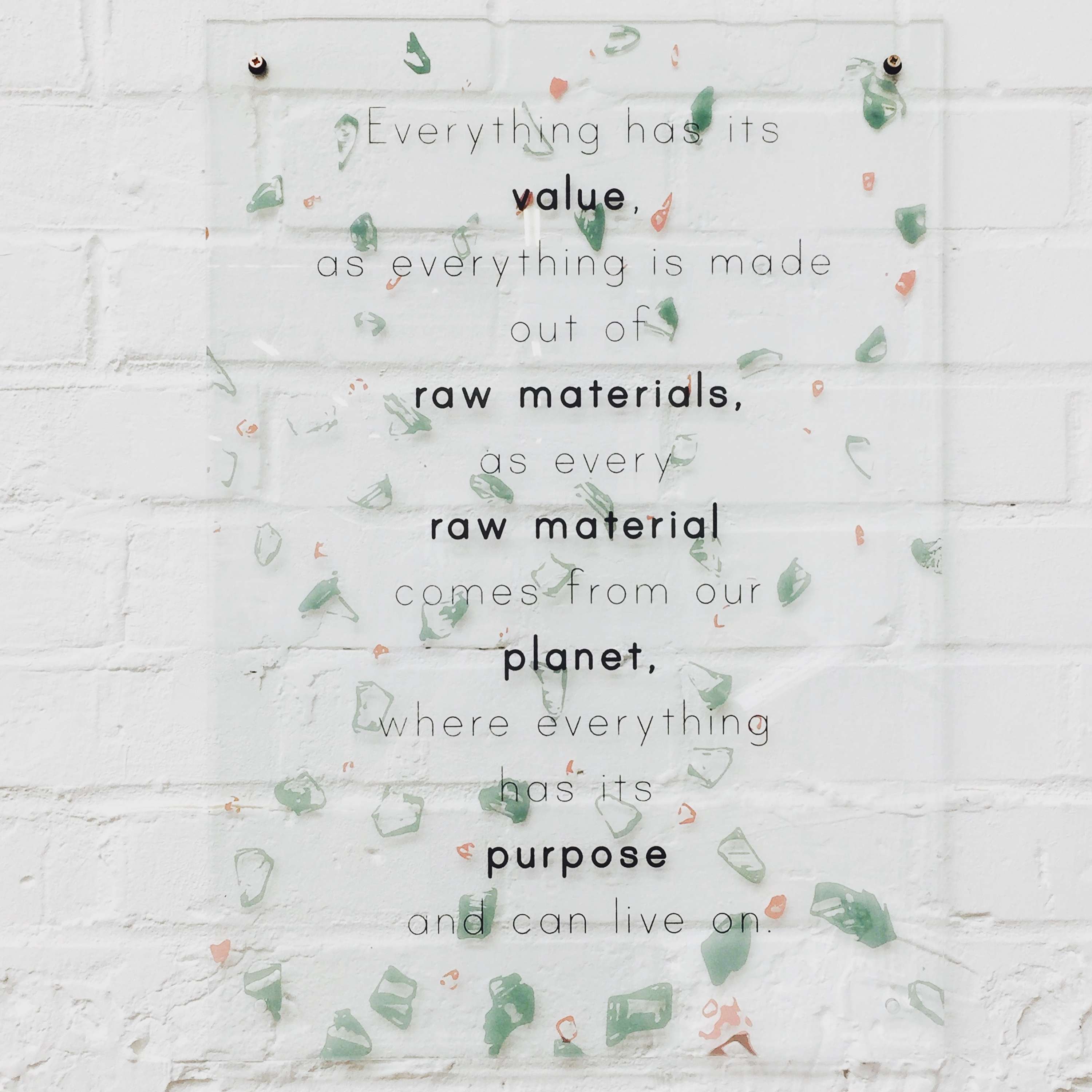 Materialogy No.1 by Susanna Schneider