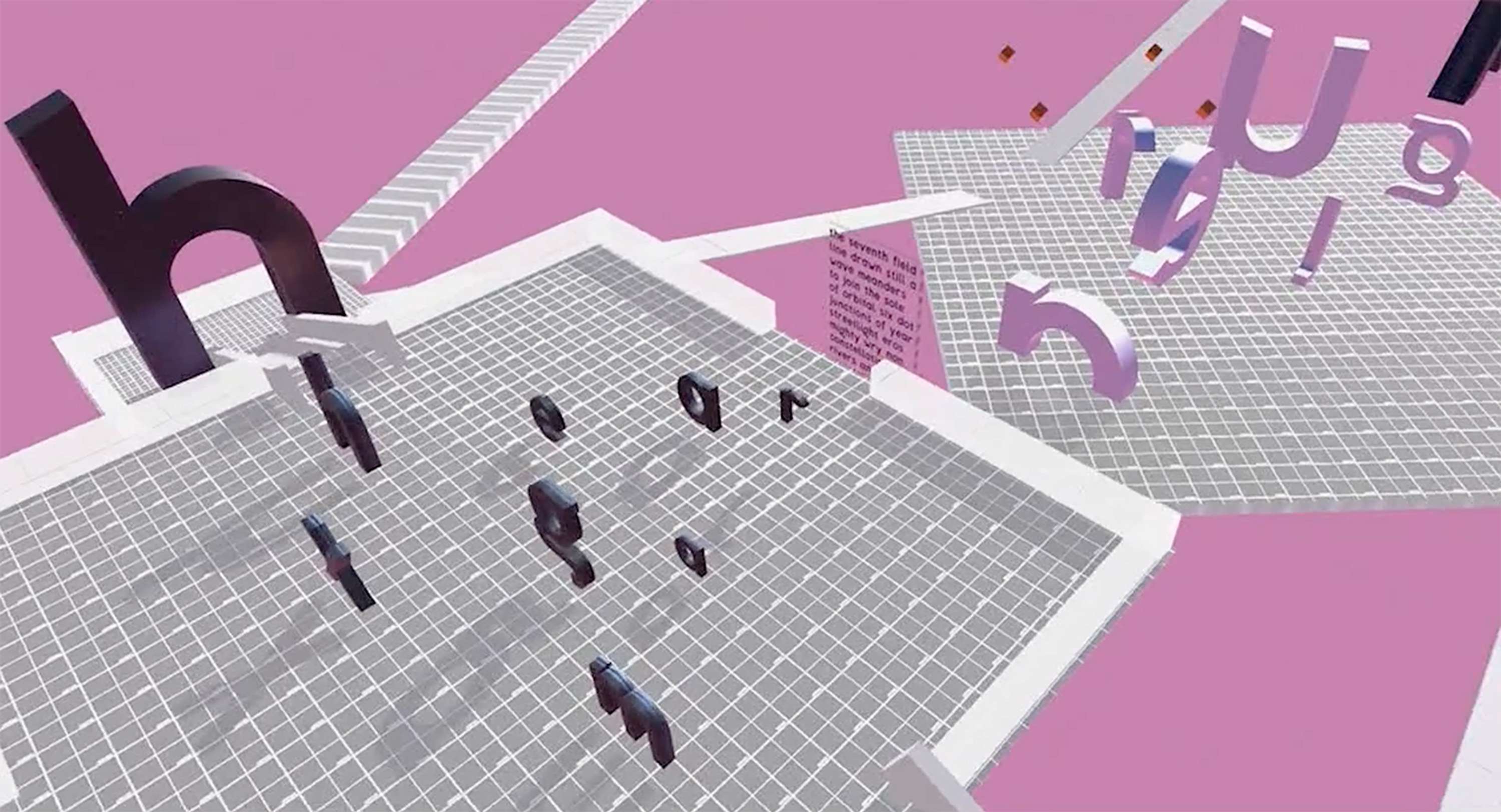 Hexagram Regular : Typeface & Interactive VR Type Specimen by Daragh Anderson