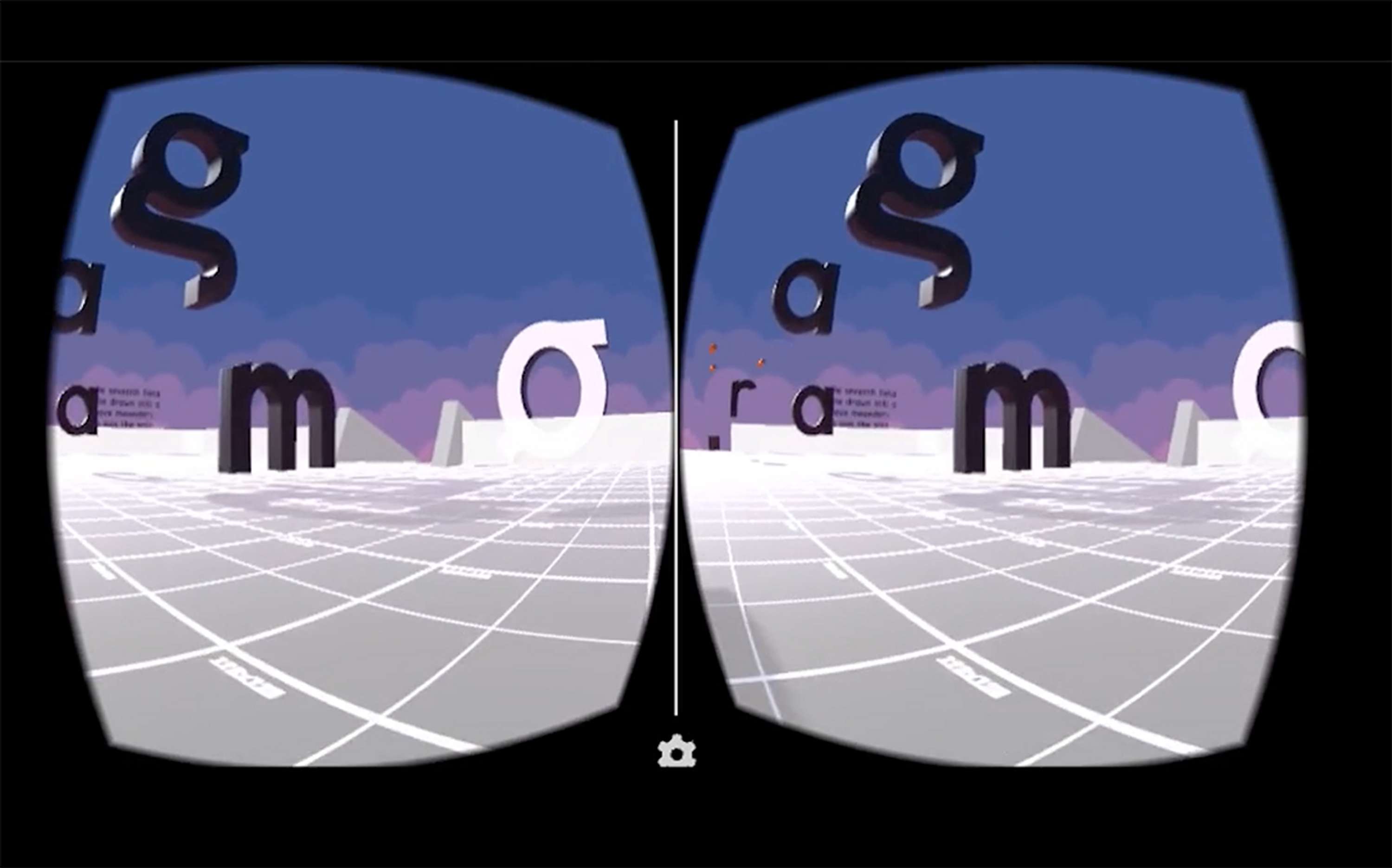 Hexagram Regular : Typeface & Interactive VR Type Specimen by Daragh Anderson