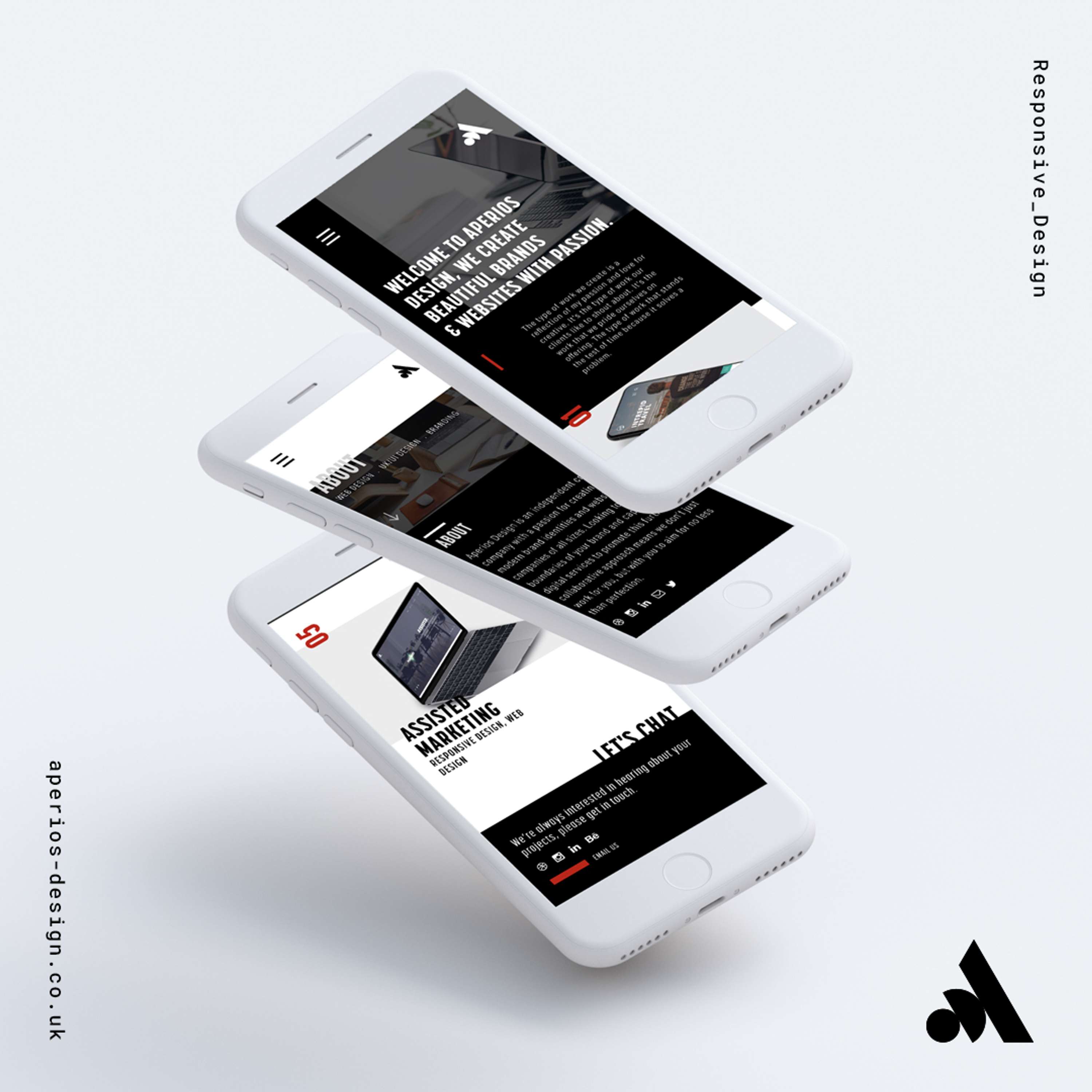 Aperios Design Ltd  - Branding and website redesign by Alex Aperios
