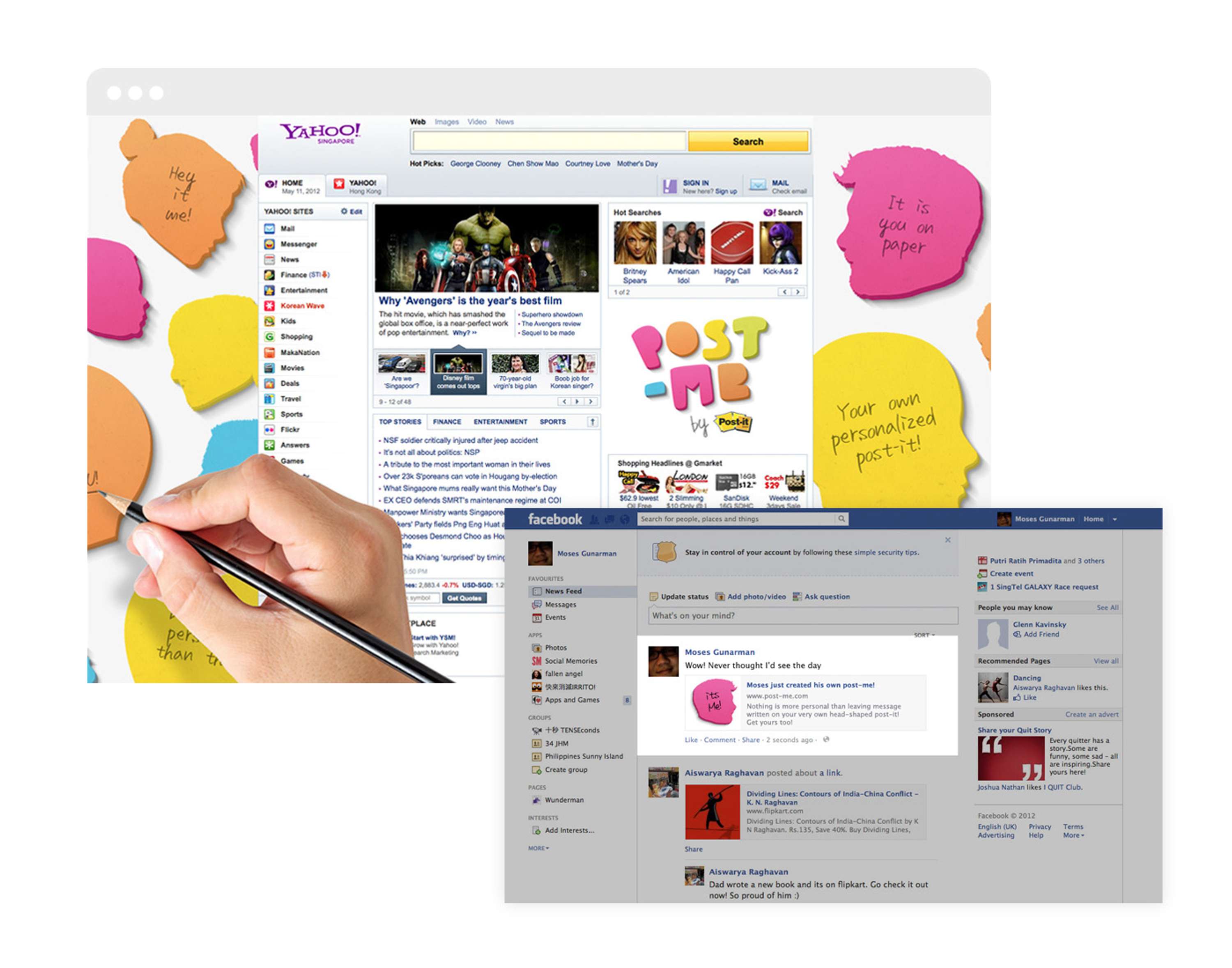 Making Post-It Personal by Moses Gunarman