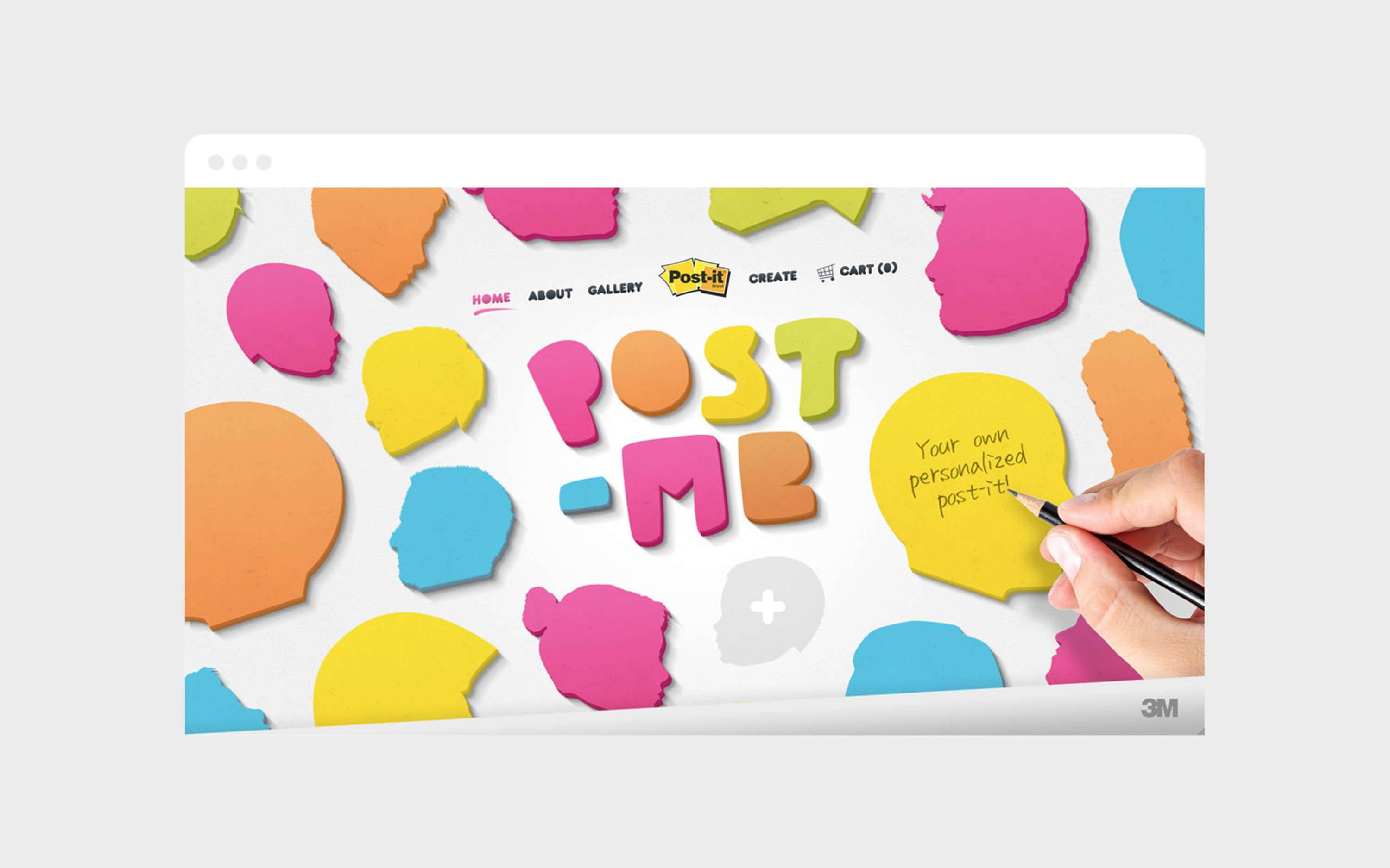 Making Post-It Personal by Moses Gunarman
