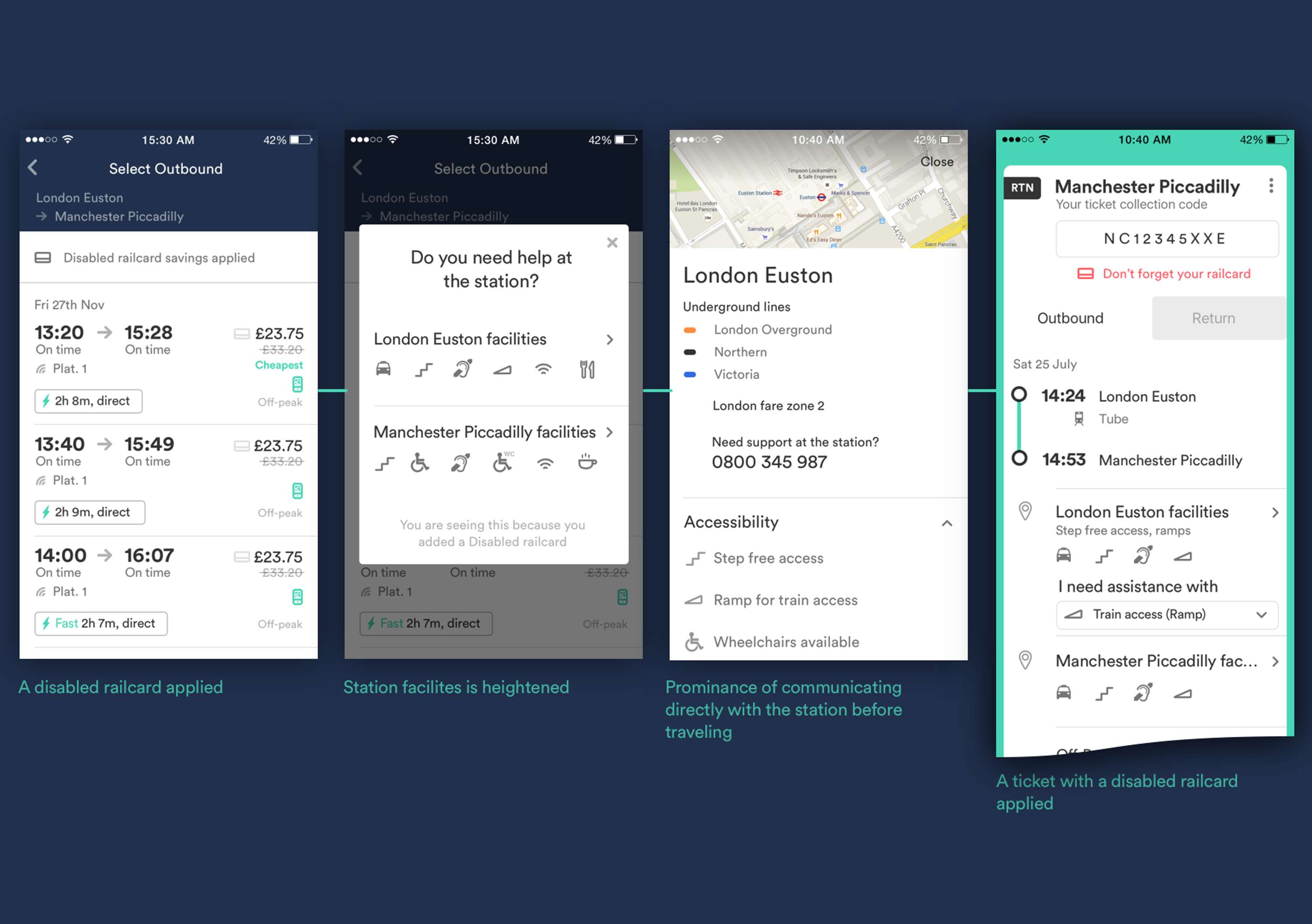 Trainline mobile apps by Rob Cleaton