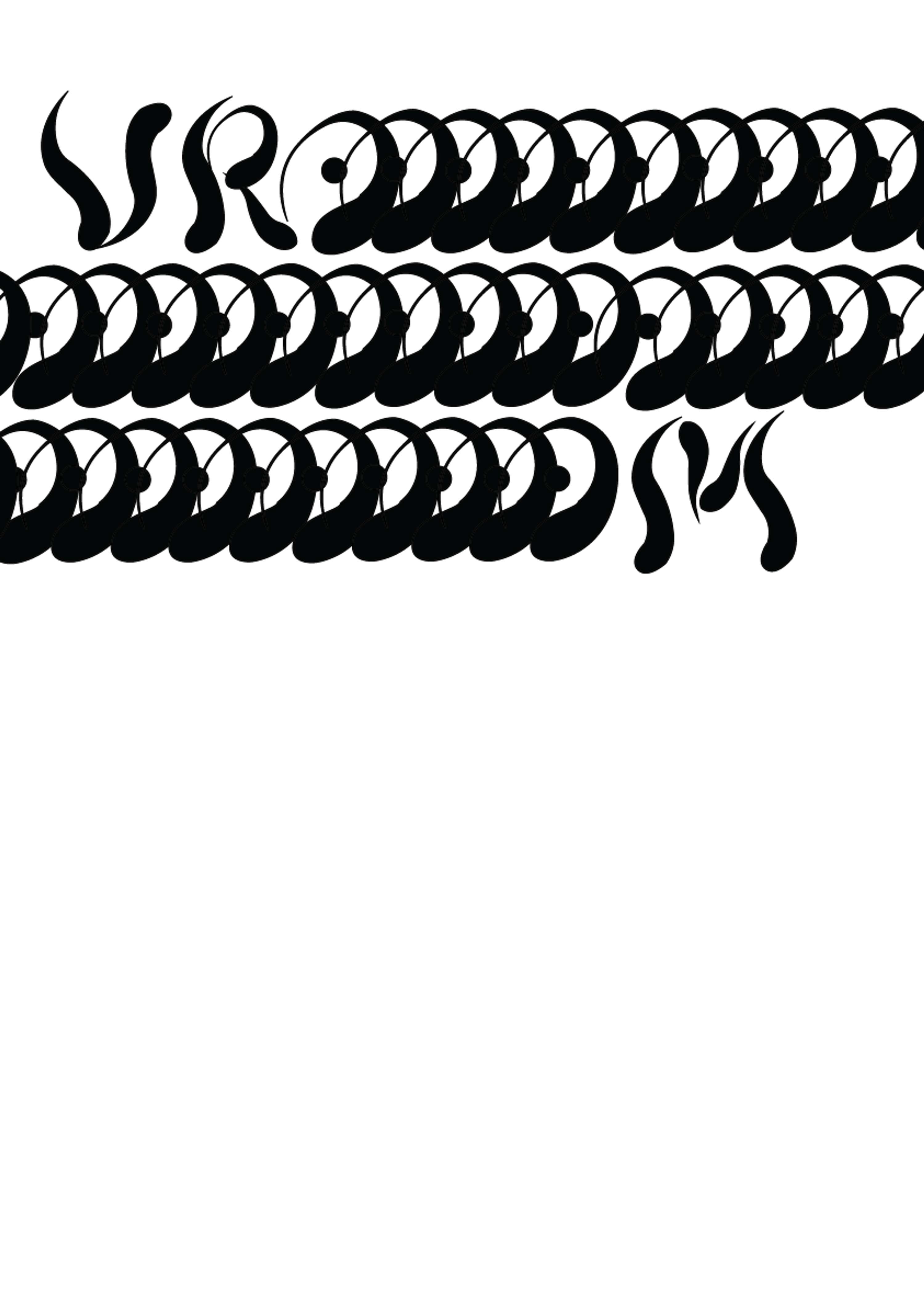 "Once upon a time" Typeface by Joel Boateng