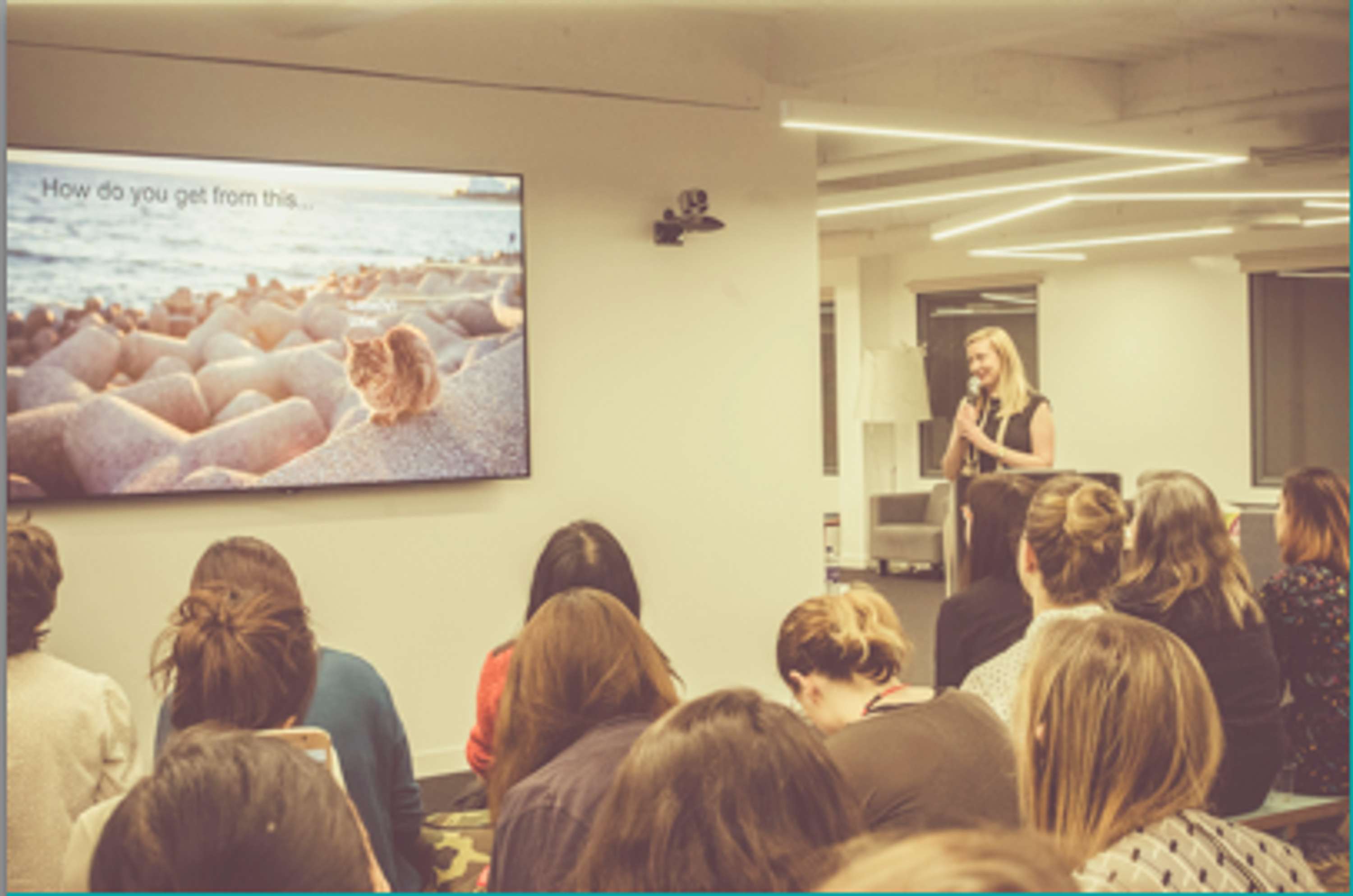 Building a UX team talk at Ladies That UX by Jessica Richards