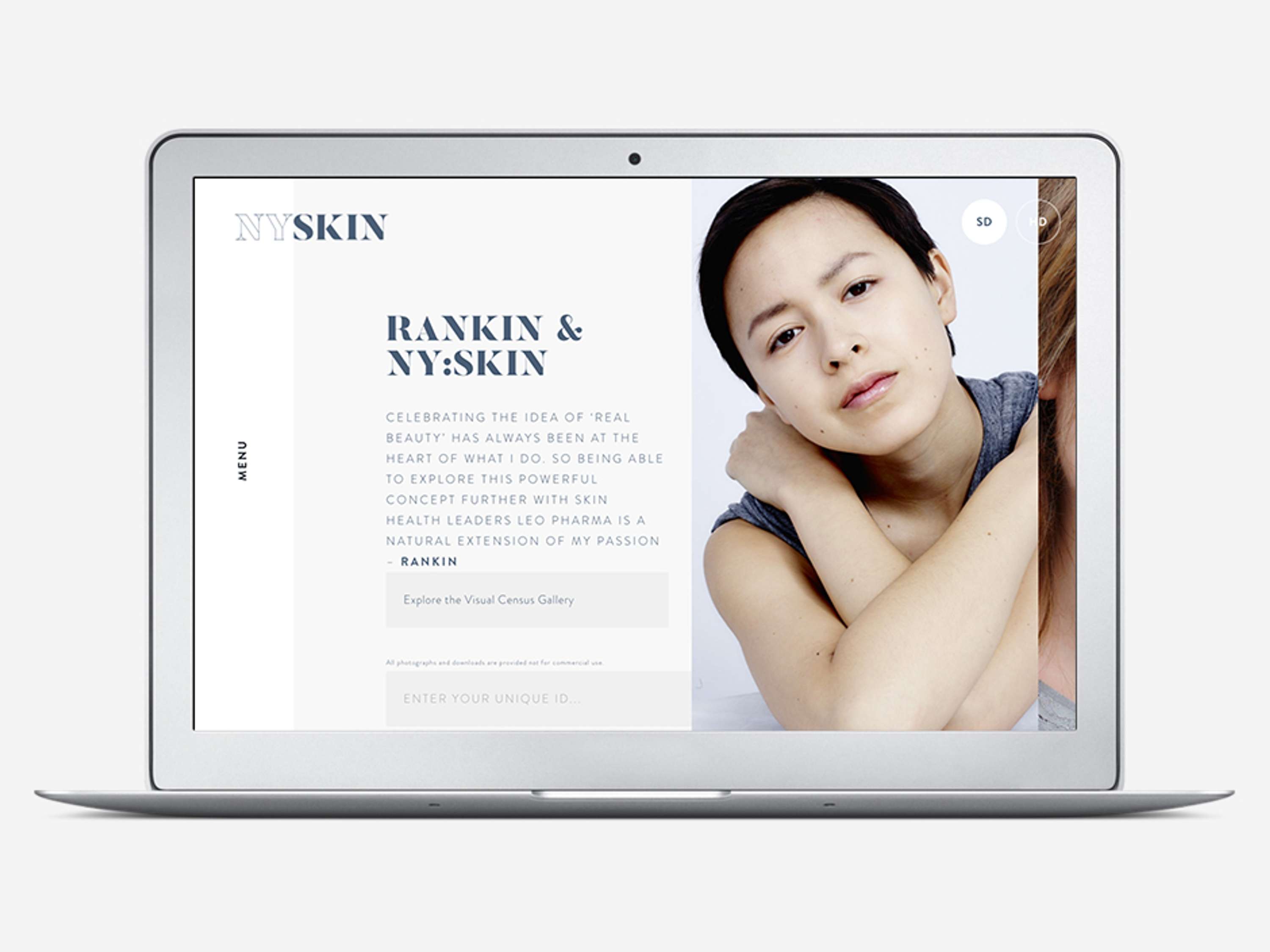 NY SKIN in-store digital experience by Verb Brands