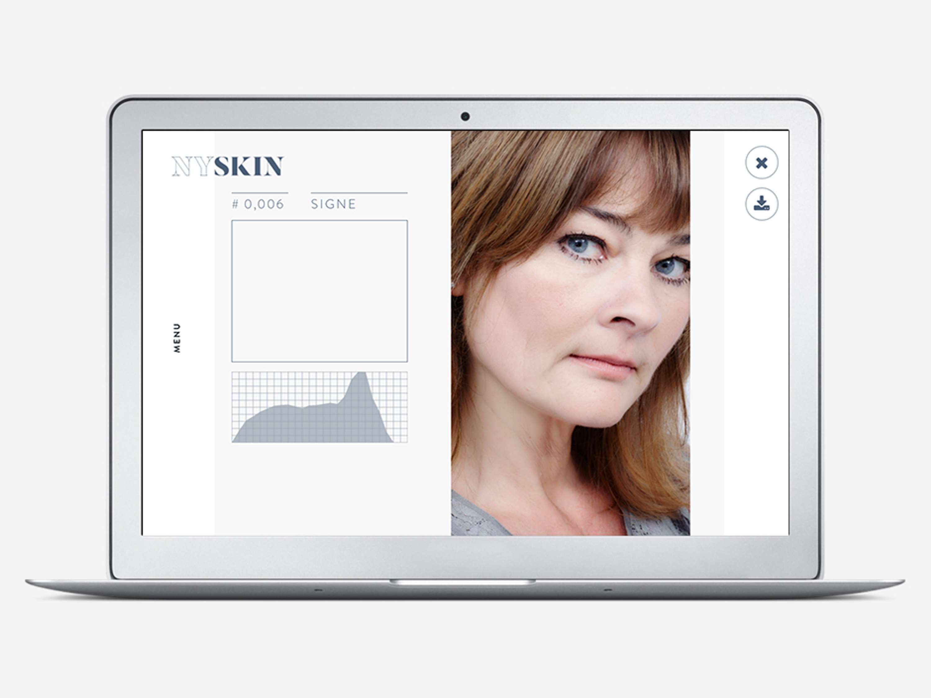 NY SKIN in-store digital experience by Verb Brands